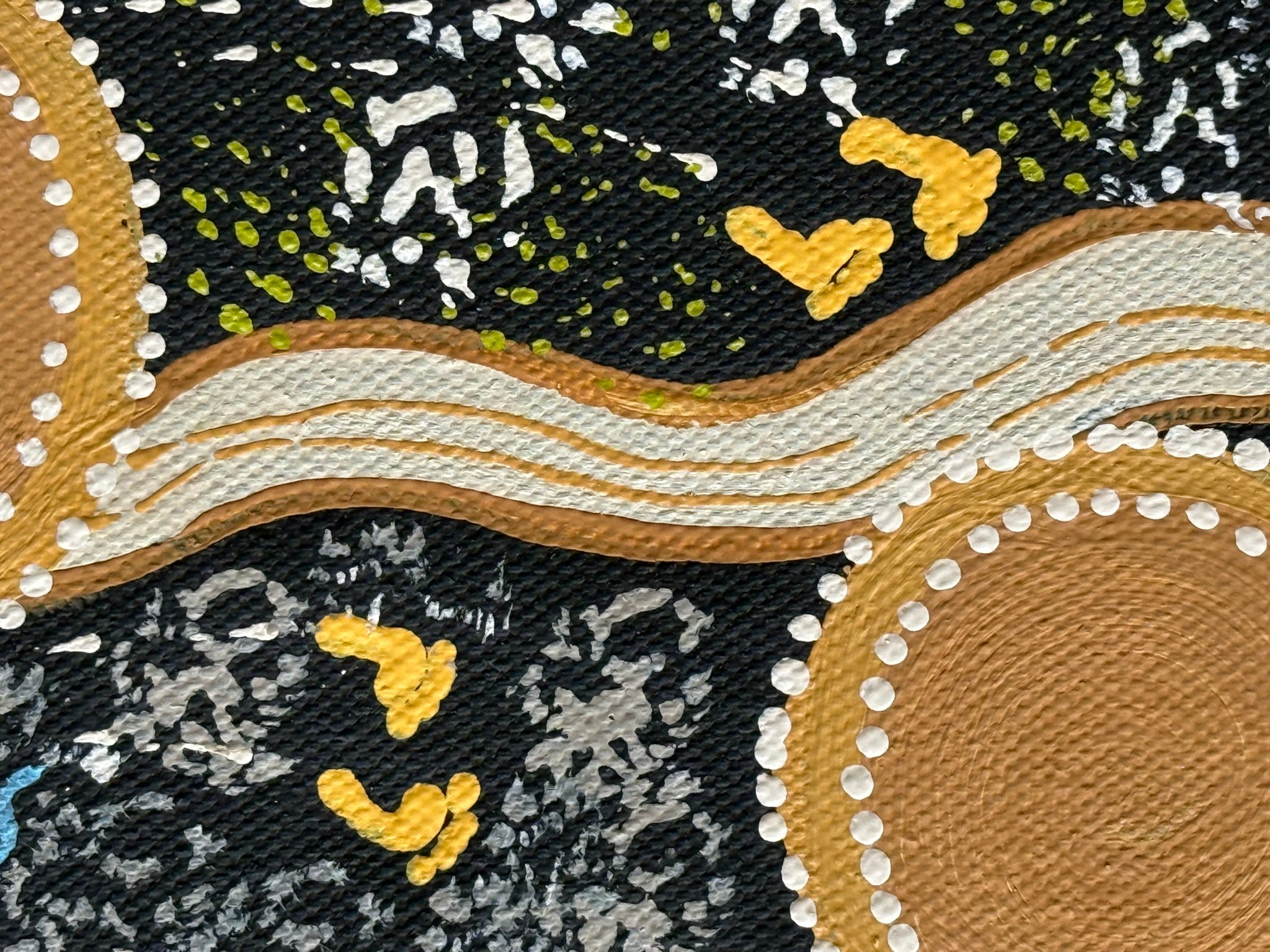Deidre Burgoyne Rosier - Gathering on Land Travel Tracks .39-3