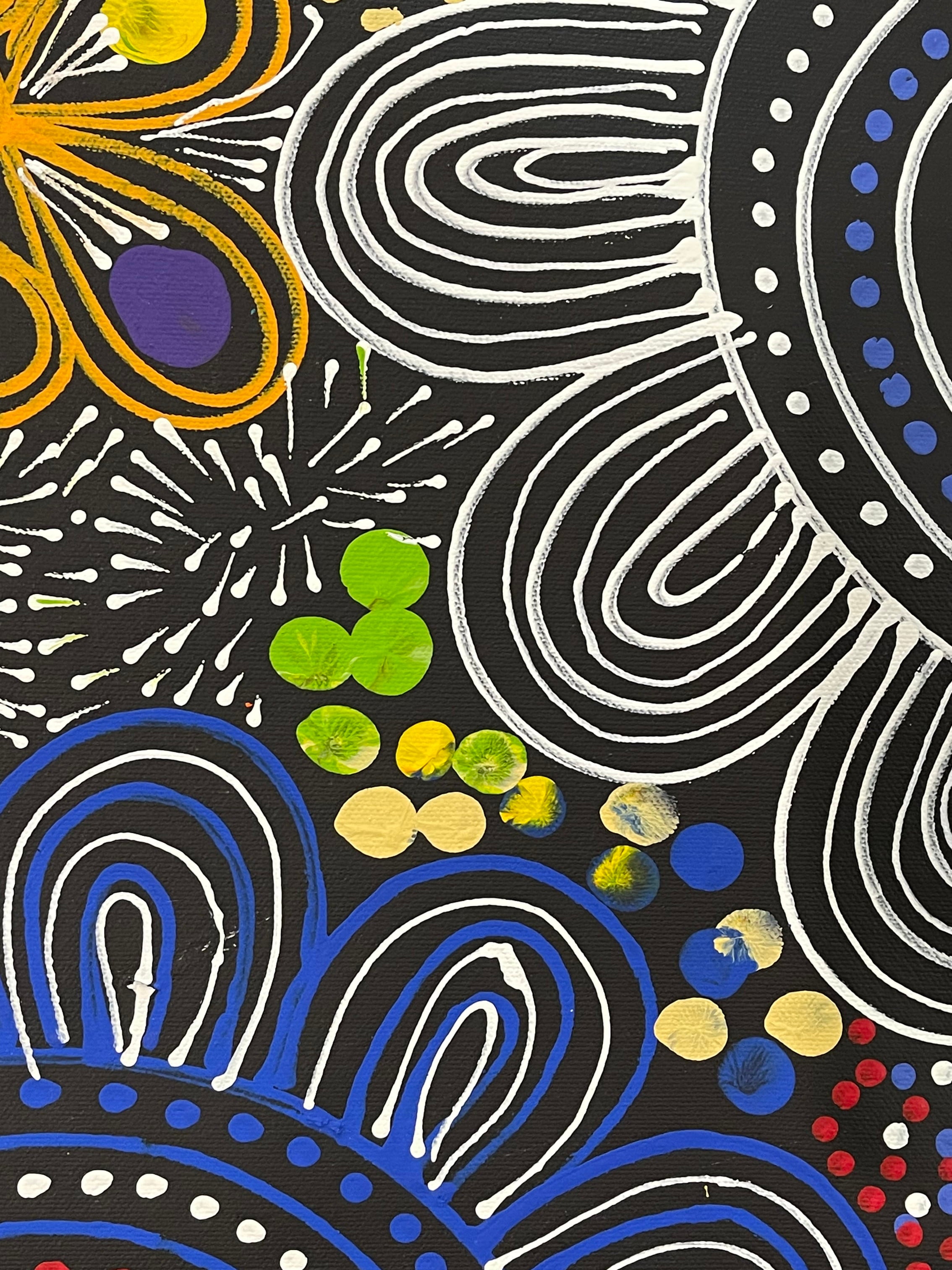 Selina Numina Kamprina - My Country - 73x87cm .48-15
