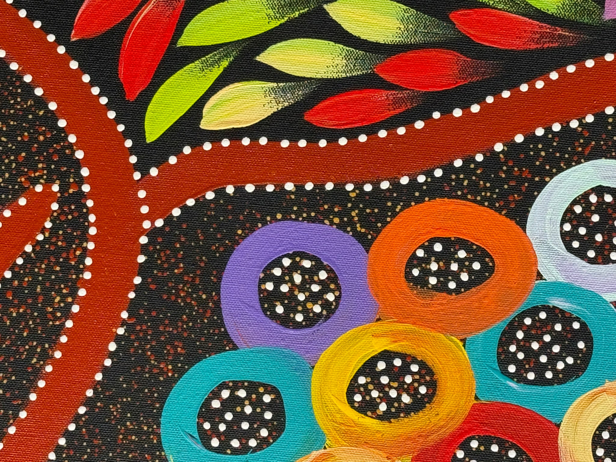 Jacinta Numina Waugh - Women Collecting Bush Tuckers .38-1