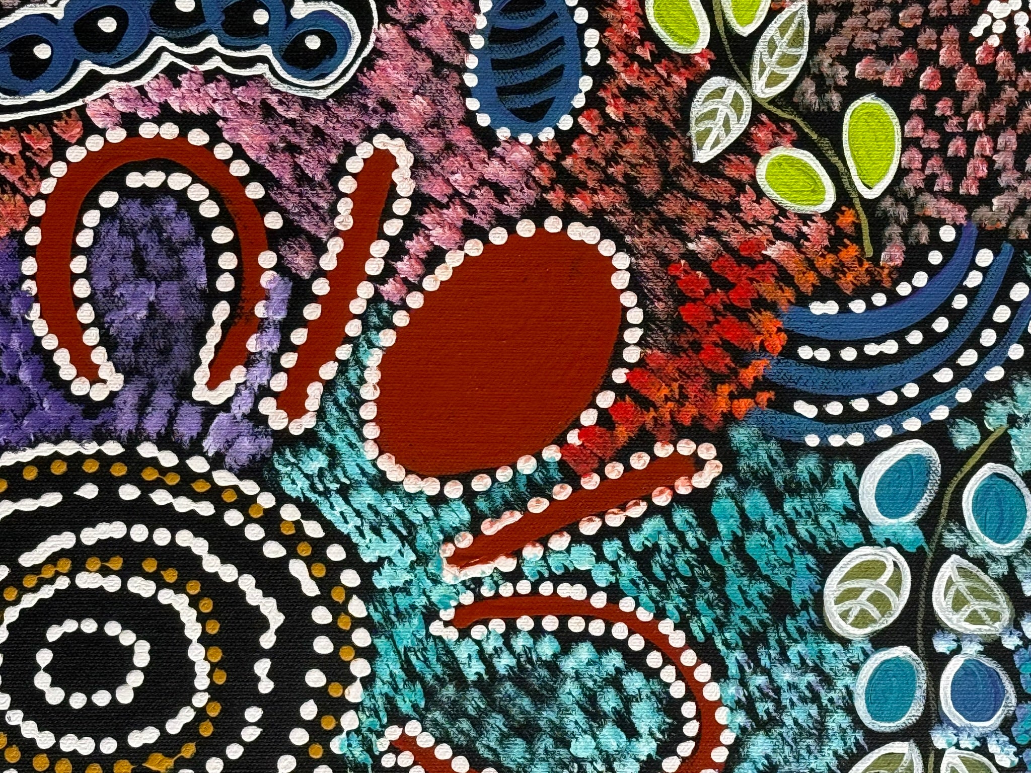 Lanita Numina - Women Collect Bushtuckers, Hunting For Sand Goanna .34-1