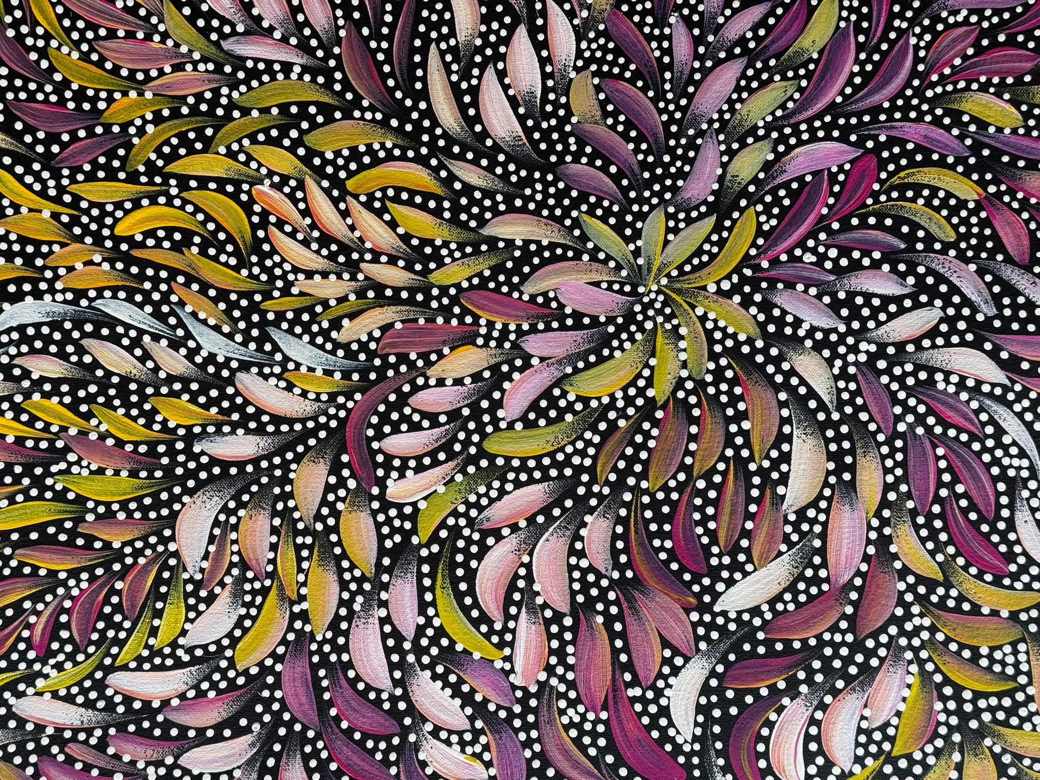 Caroline Numina - Bush Medicine Leaves with Seeds .35-19