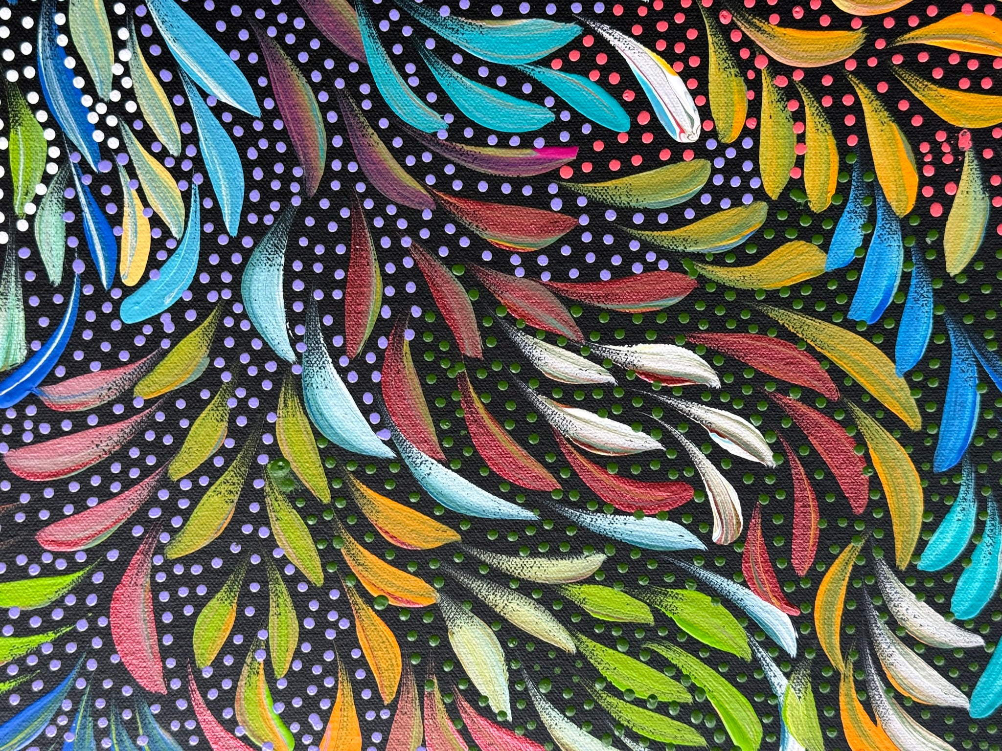 Caroline Numina - Bush Medicine Leaves and Seeds .35-17
