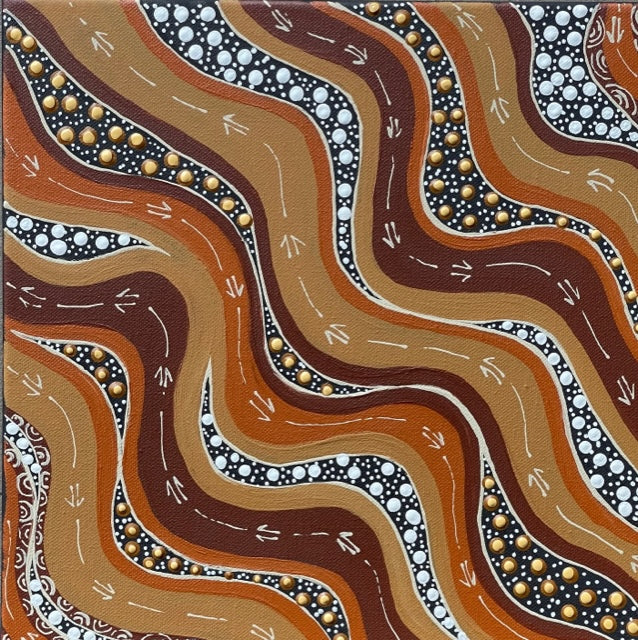 Deidre Burgoyne Rosier - Kangaroo Dreaming .62-21