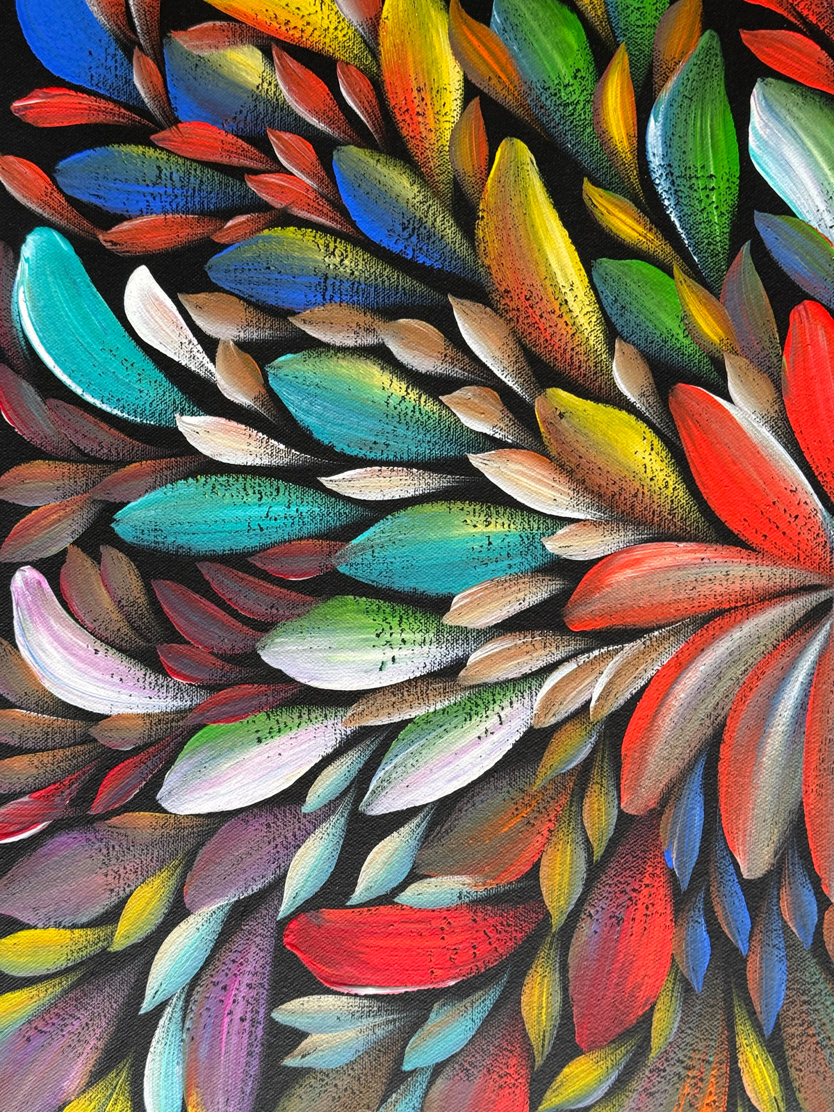 Louise Numina Napananka - Bush Medicine Leaves .36-28