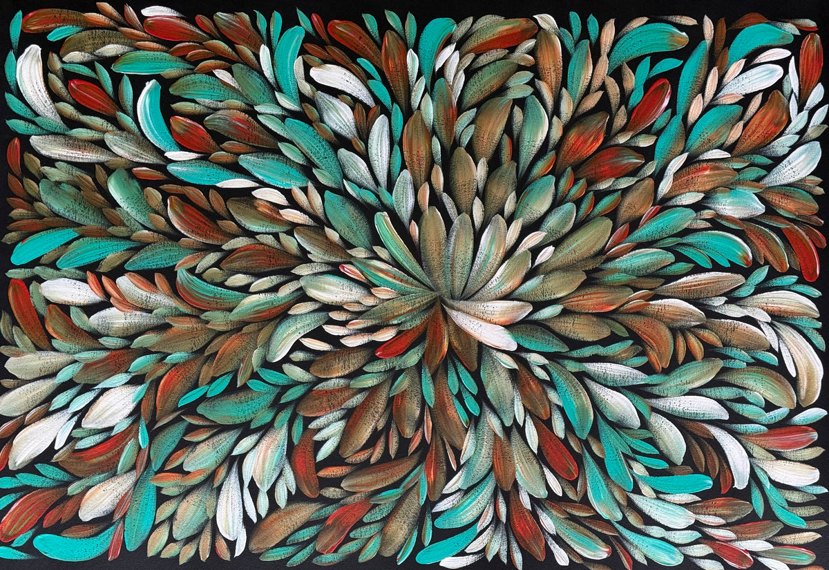 Louise Numina Napananka - Bush Medicine Leaves .31-10