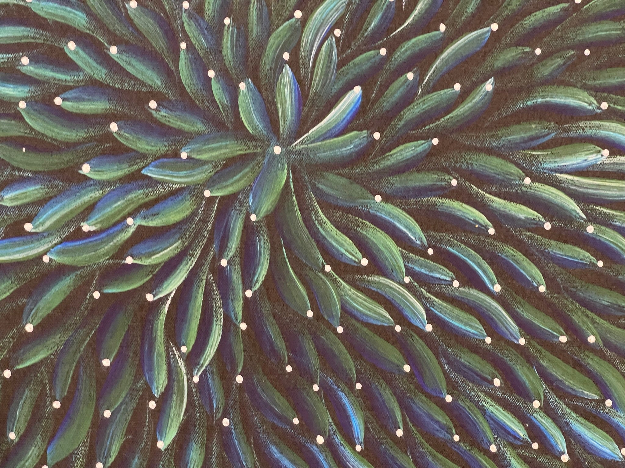 Maryanne Gibson - Bush Medicine Bush Seeds - 72x49cm 56-10