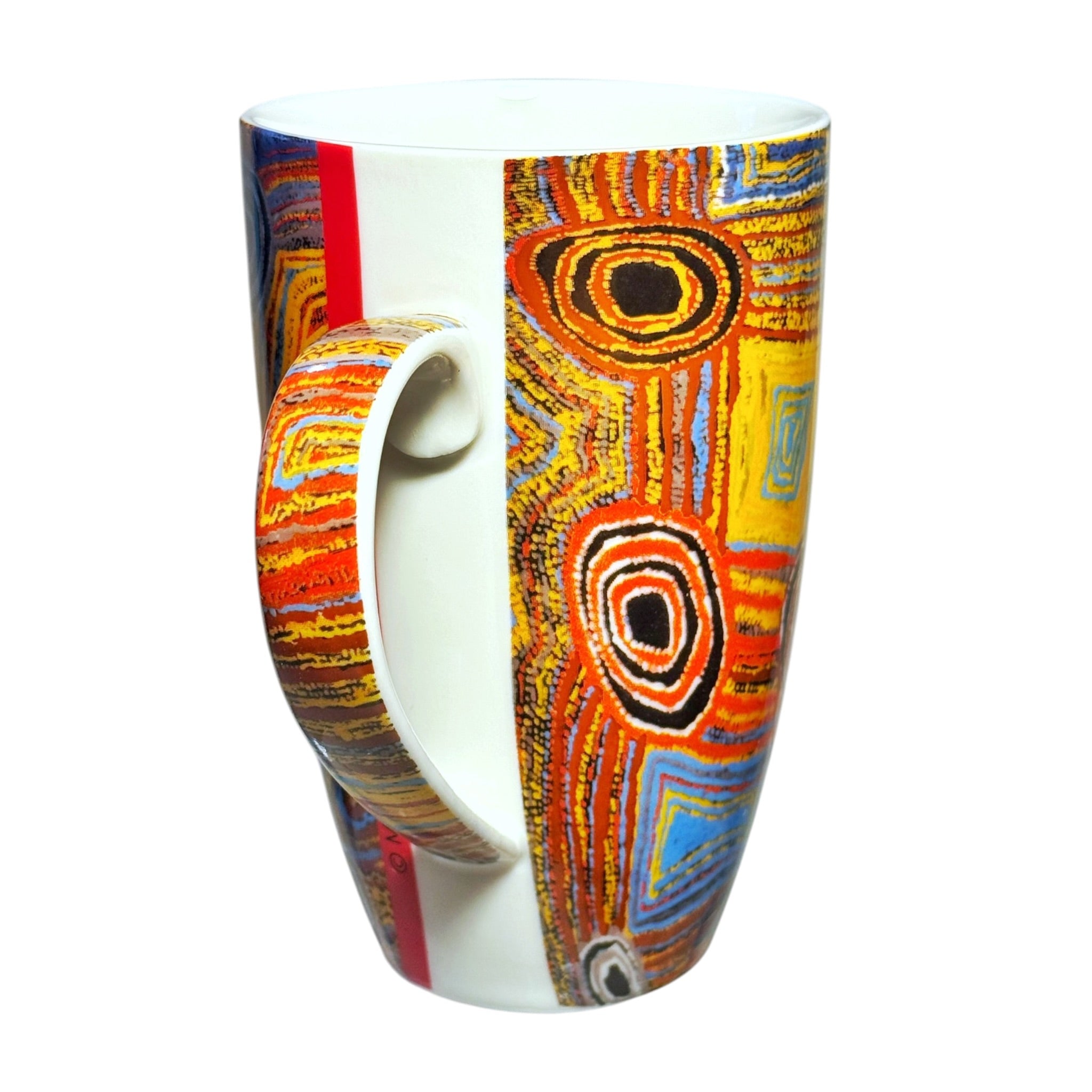 Bone China Mug - Mary Napangardi Brown