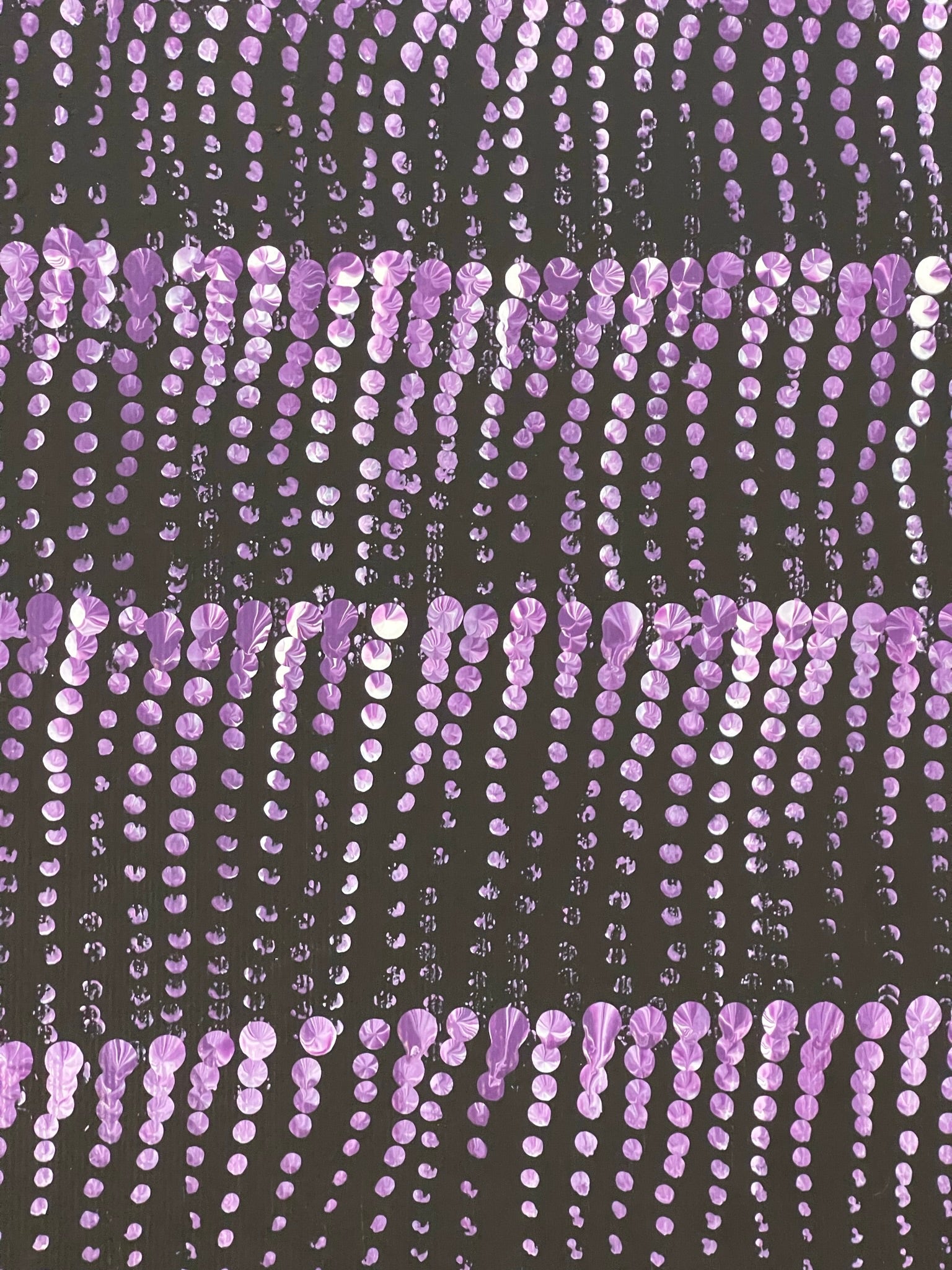 Vanessa Nampijinpa Brown  - Warlukurlangu Jukurrpa (Fire Country Dreaming) -  Stretched