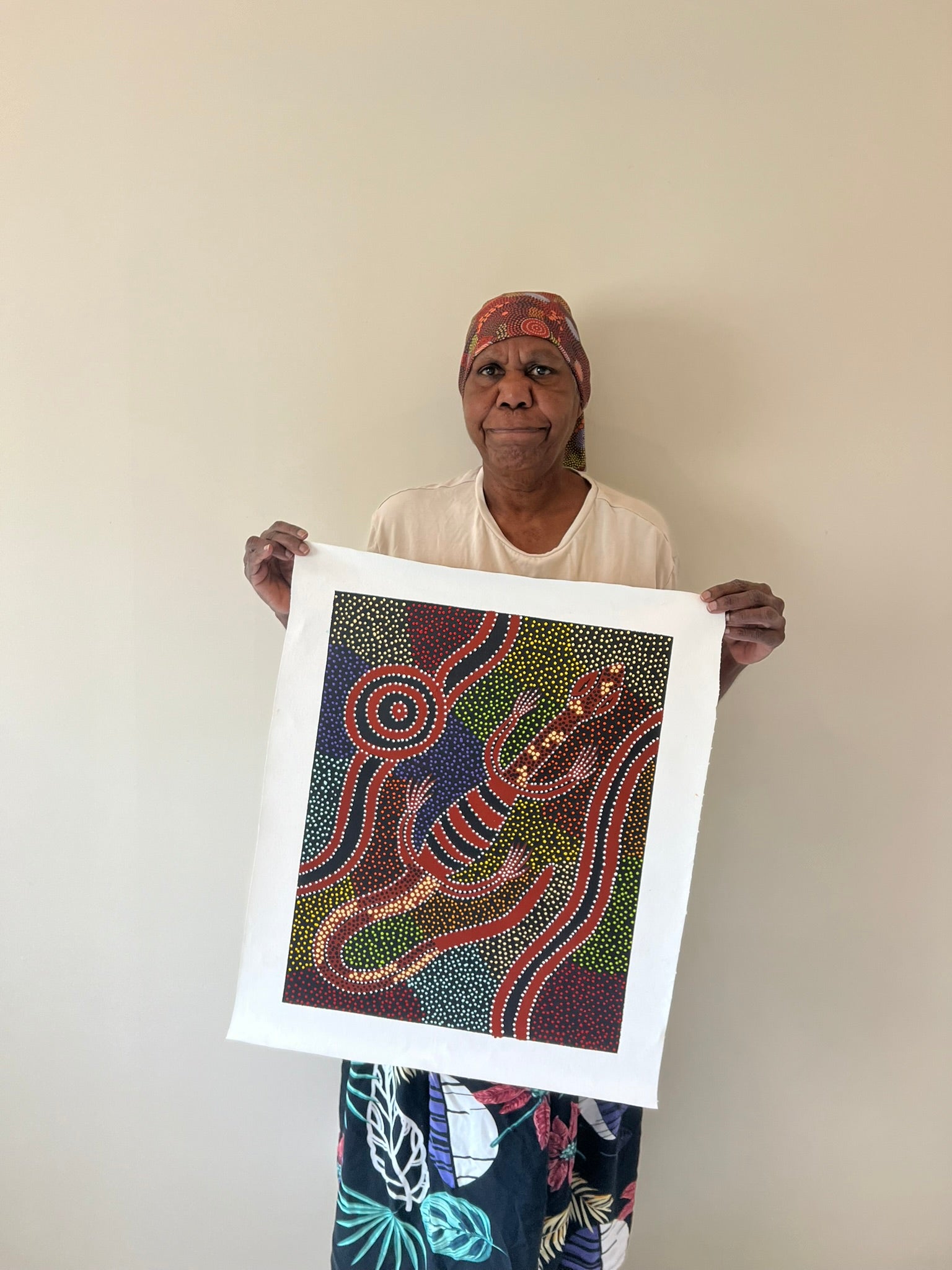 Jacinta Numina Waugh - Goanna Dreaming .46-2