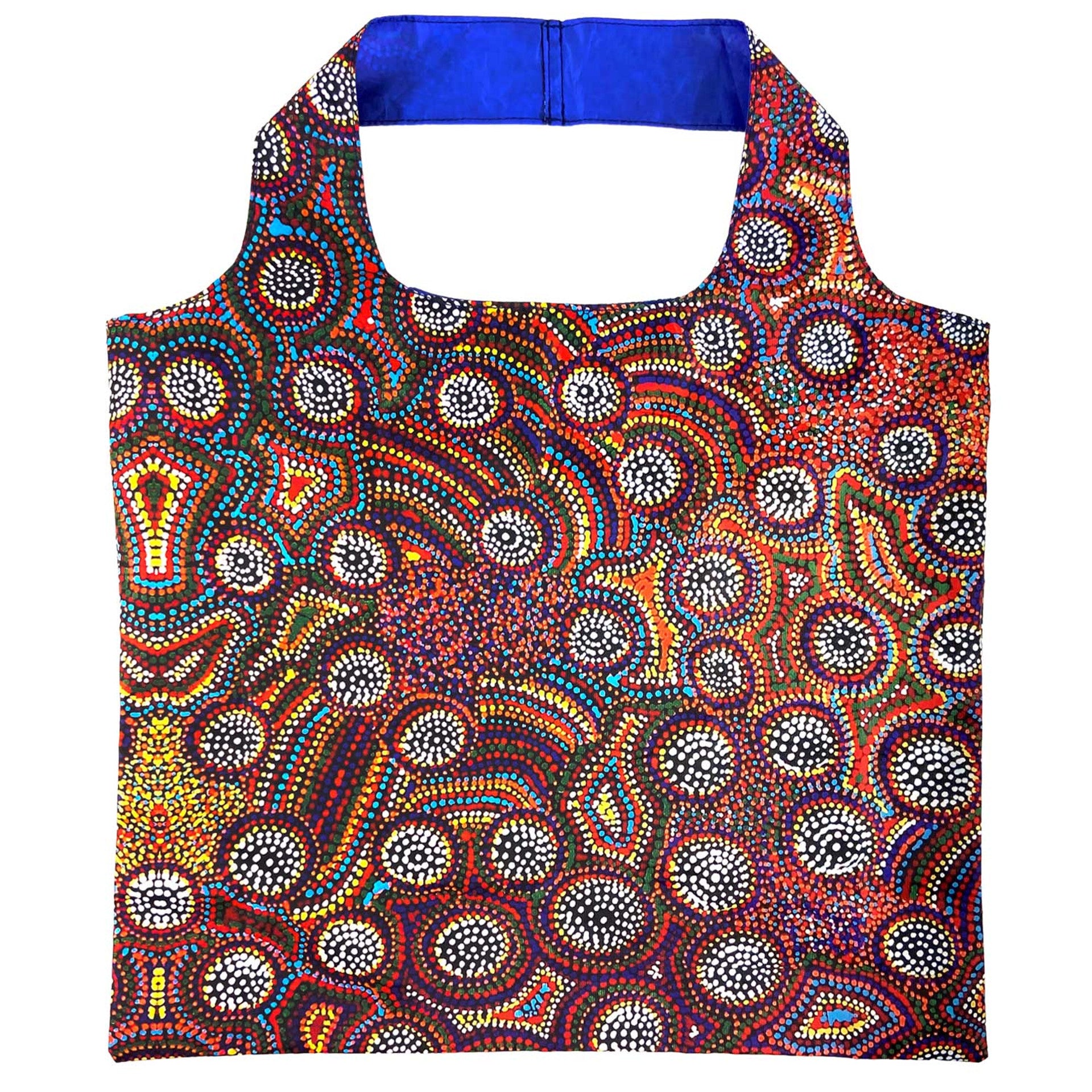 Foldable Shopping Bag (Recycled) - Janie Petyarre Morgan