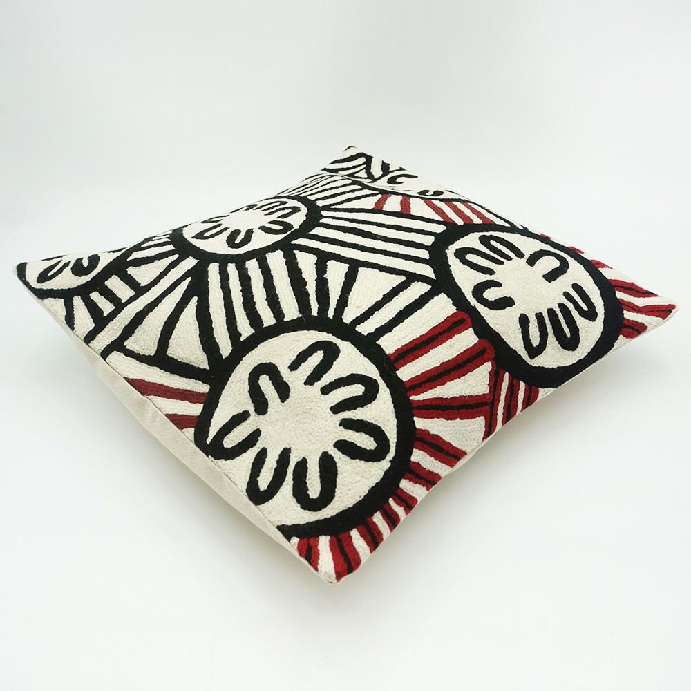 Wool Cushion Cover - Jeanie Uluru Reid
