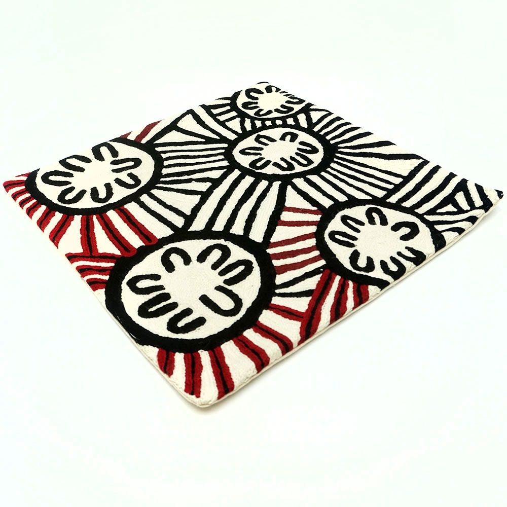 Wool Cushion Cover - Jeanie Uluru Reid