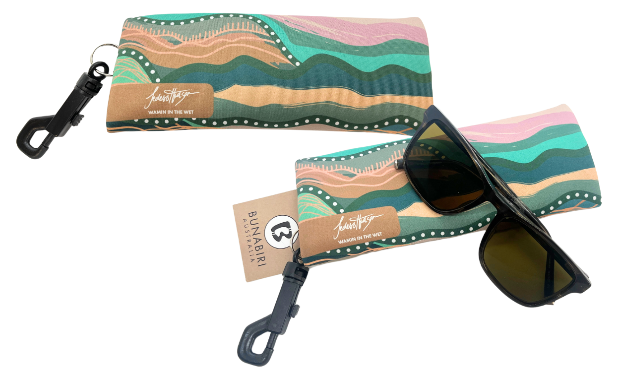 Neoprene Eyewear Case - Jedess Hudson - Wamin in the Wet