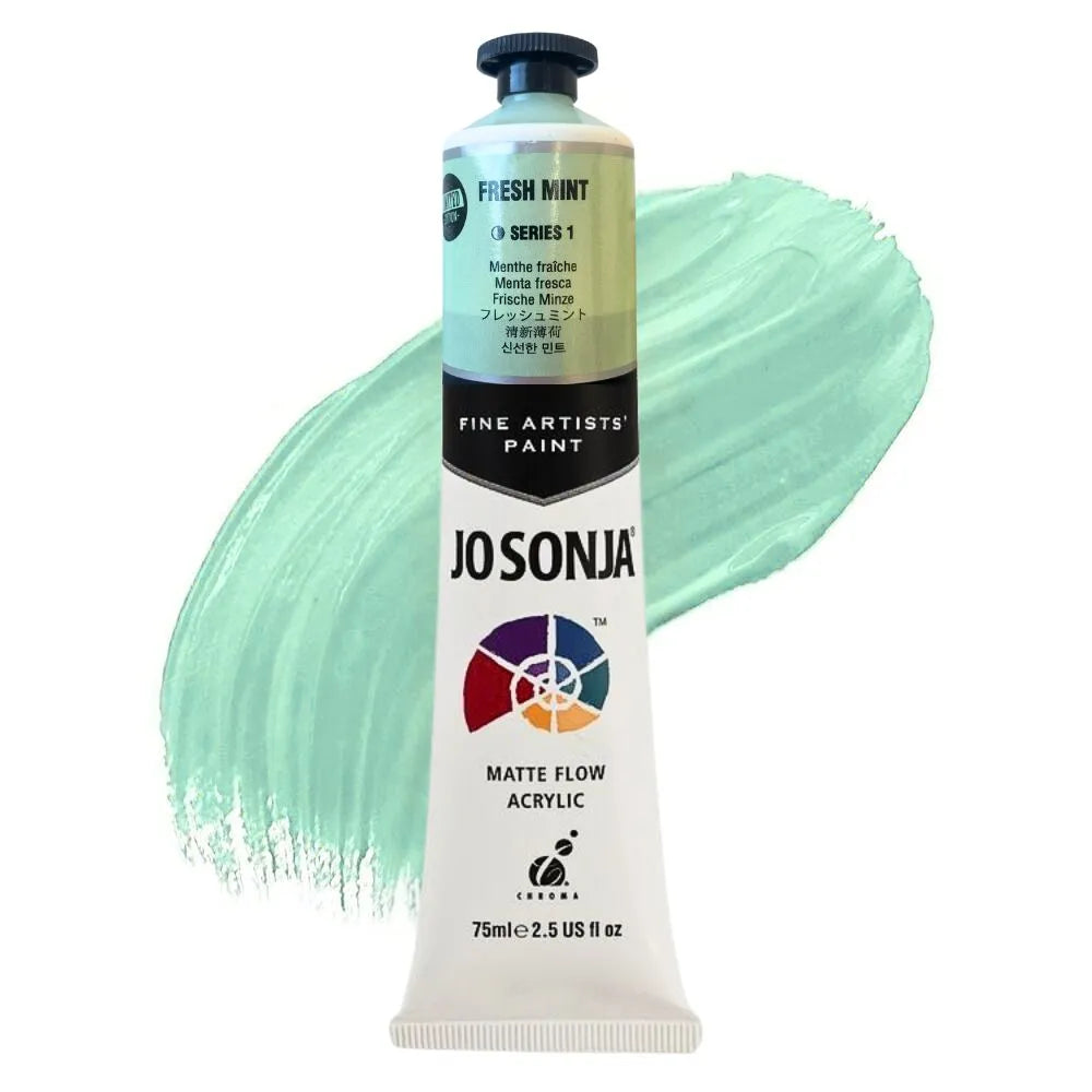 Jo Sonja's Artist Acrylic Paint - Fresh Mint (limited edition) - 75ml
