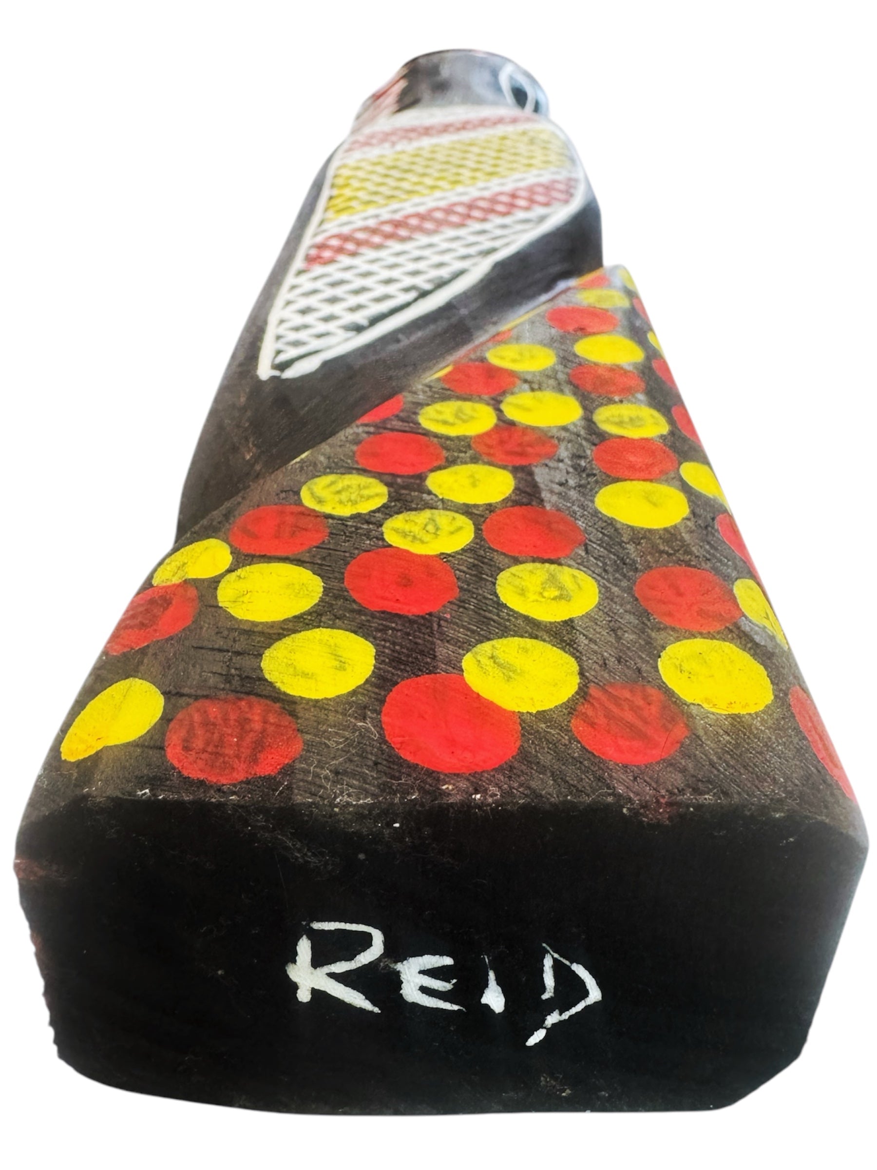 Hand Carved Black Cockatoo - Kenny Reid