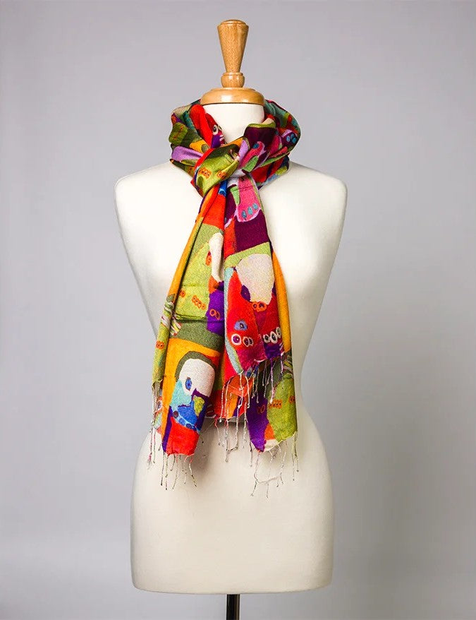 Silk Scarf - Karen Barnes