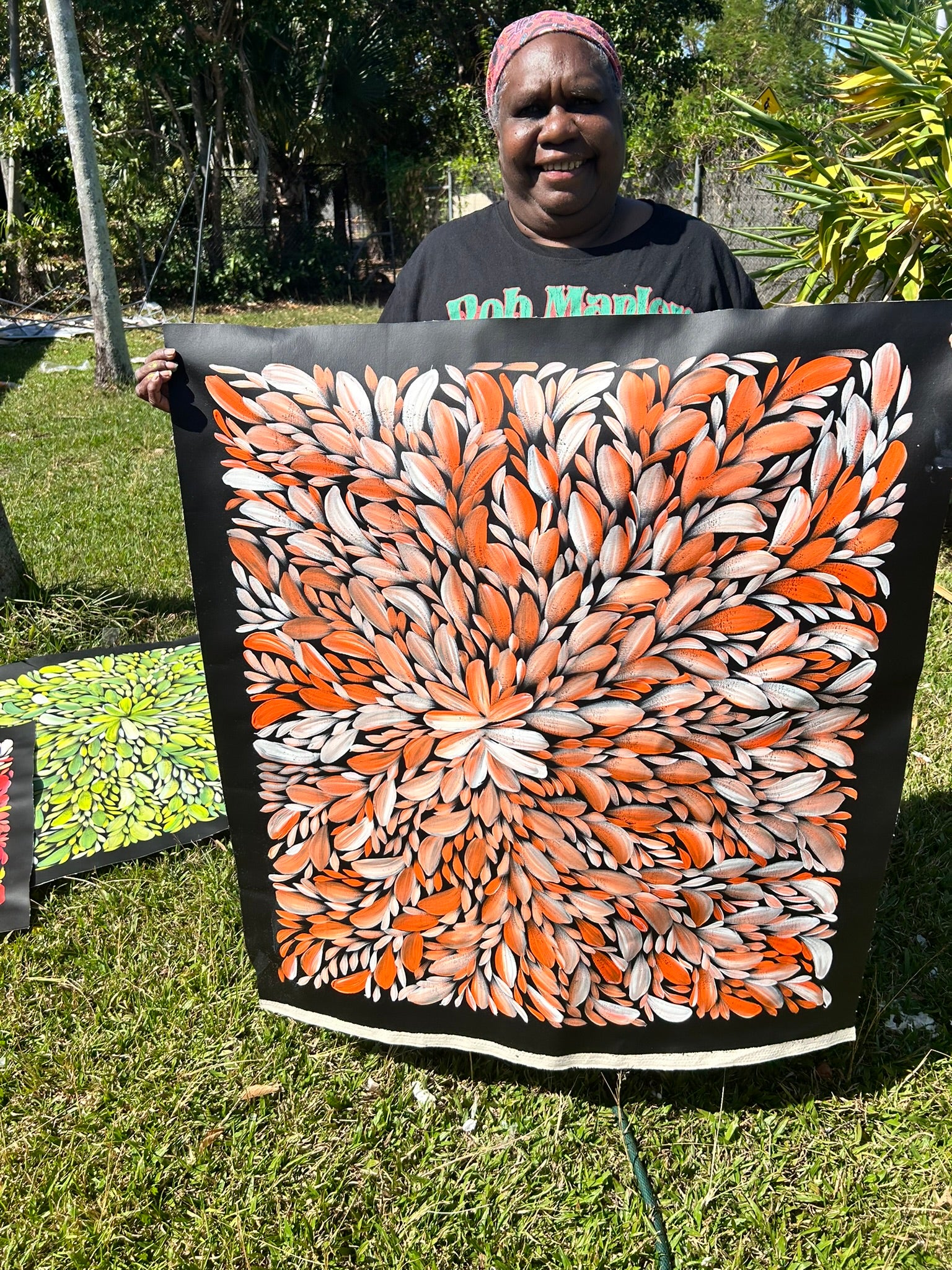 Louise Numina Napananka - Bush Medicine Leaves .49-10