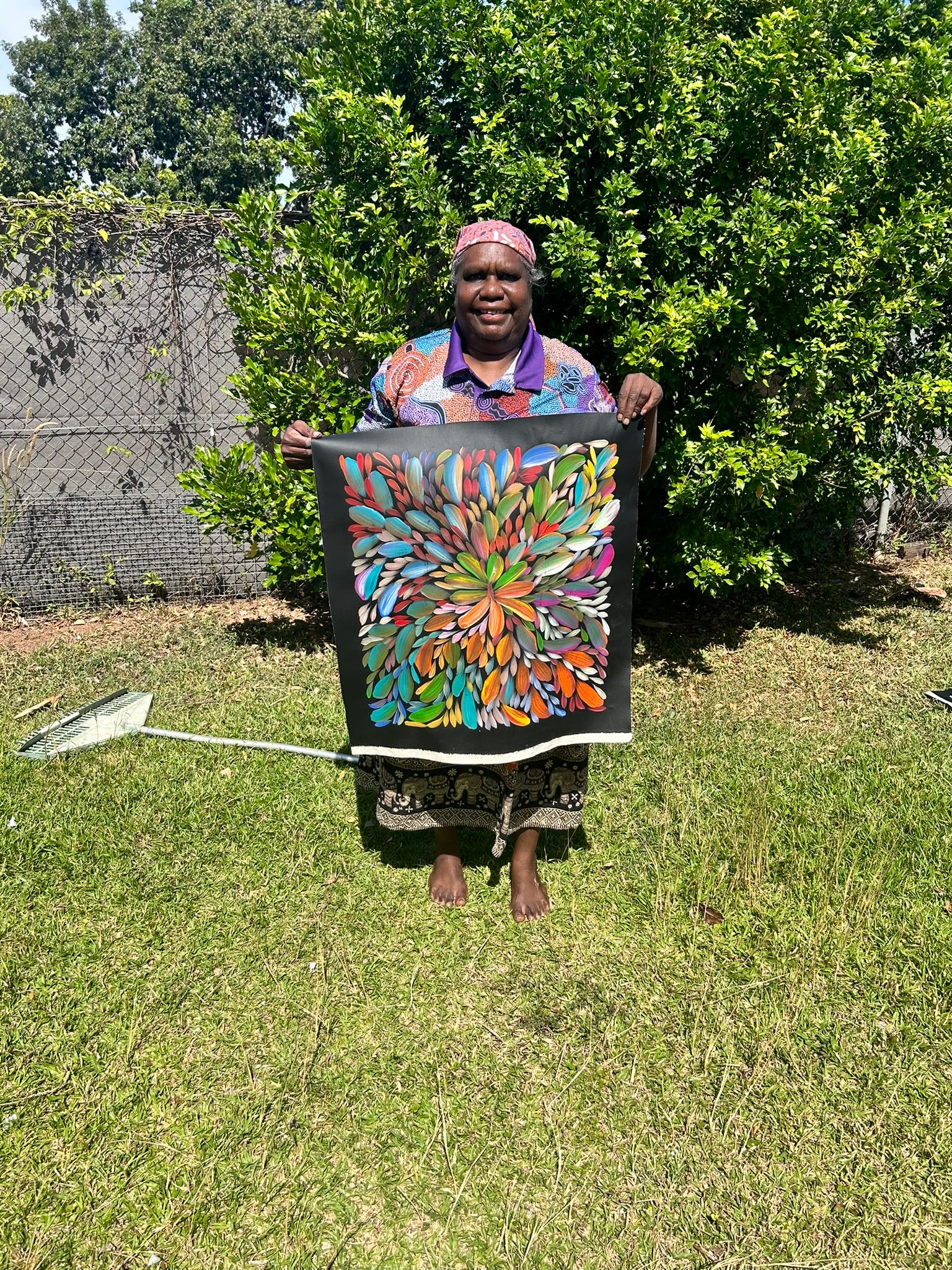 Louise Numina Napananka - Bush Medicine Leaves .49-14