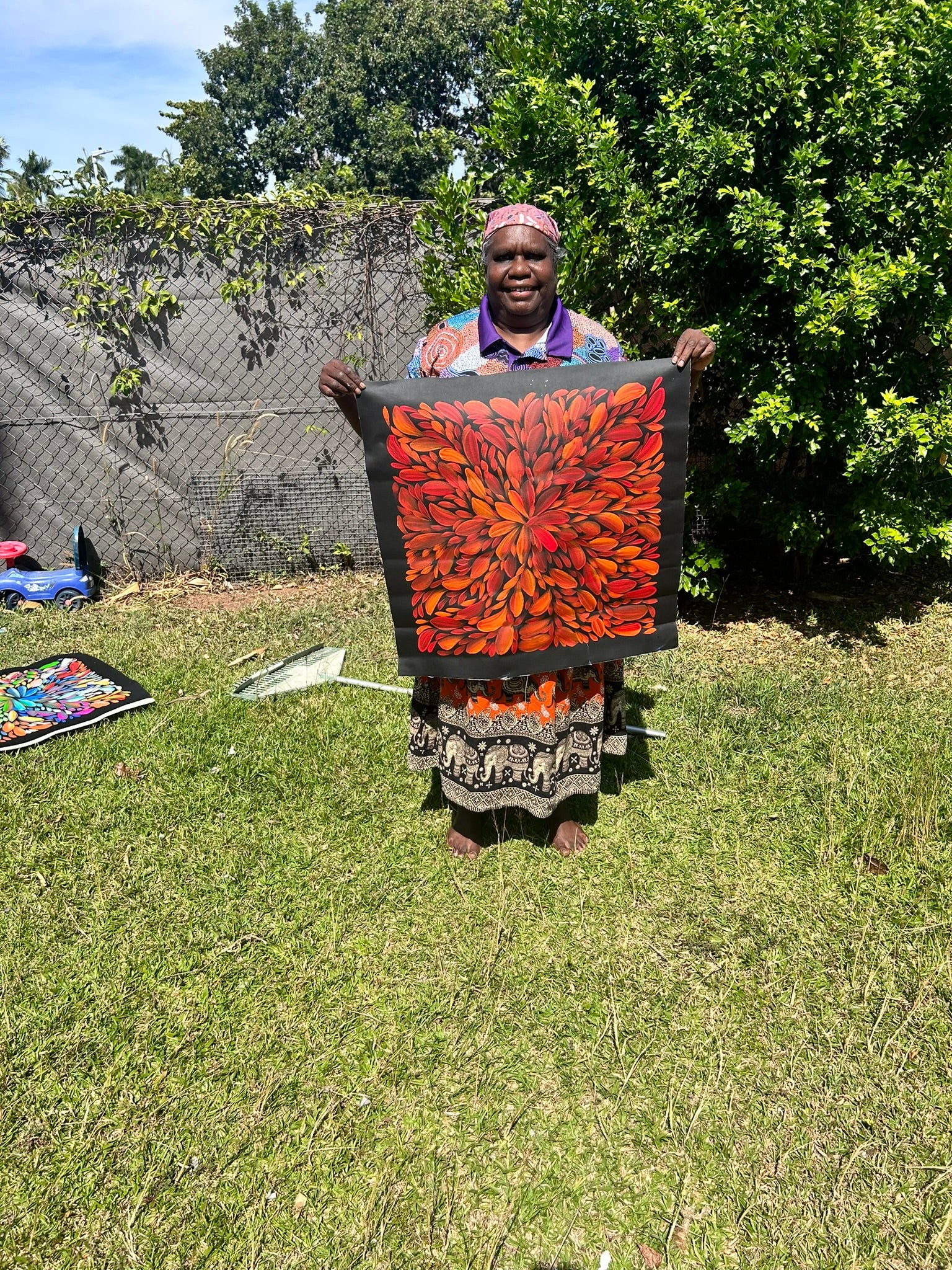 Louise Numina Napananka - Bush Medicine Leaves .49-16