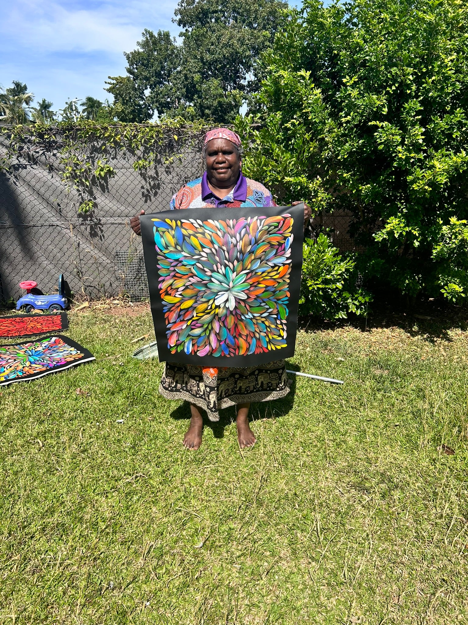 Louise Numina Napananka - Bush Medicine Leaves .49-17