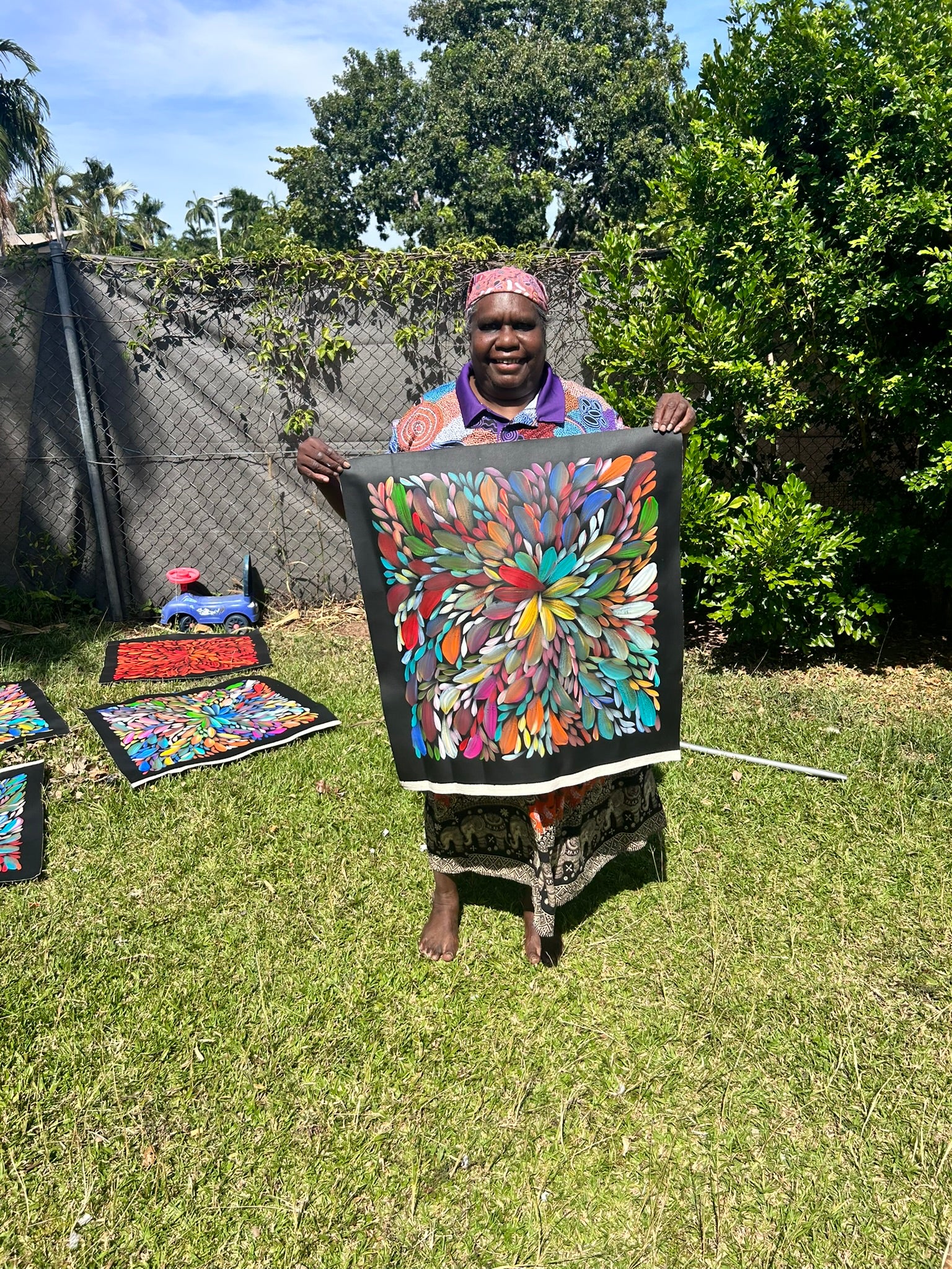Louise Numina Napananka - Bush Medicine Leaves .49-19