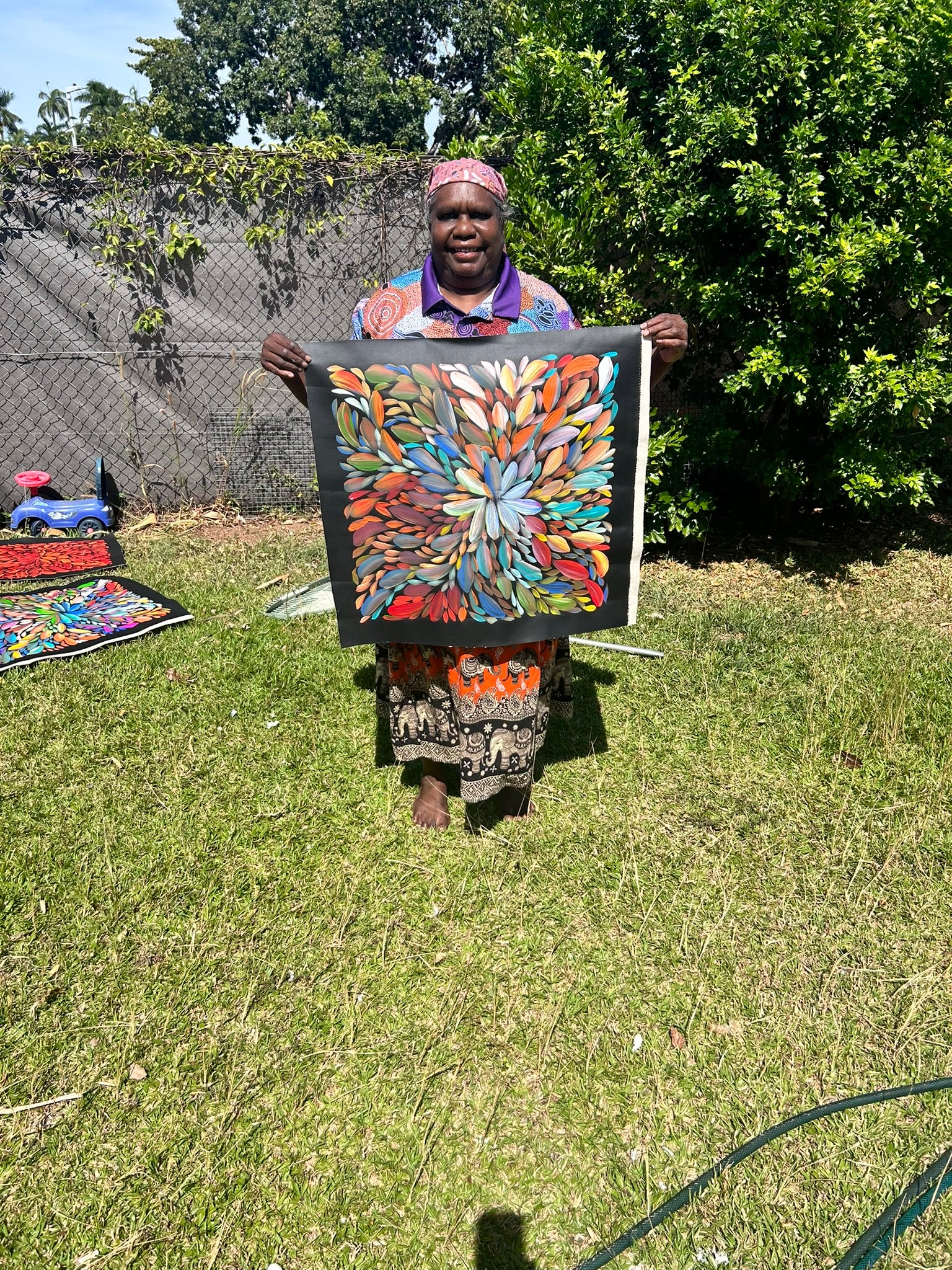 Louise Numina Napananka - Bush Medicine Leaves .49-21