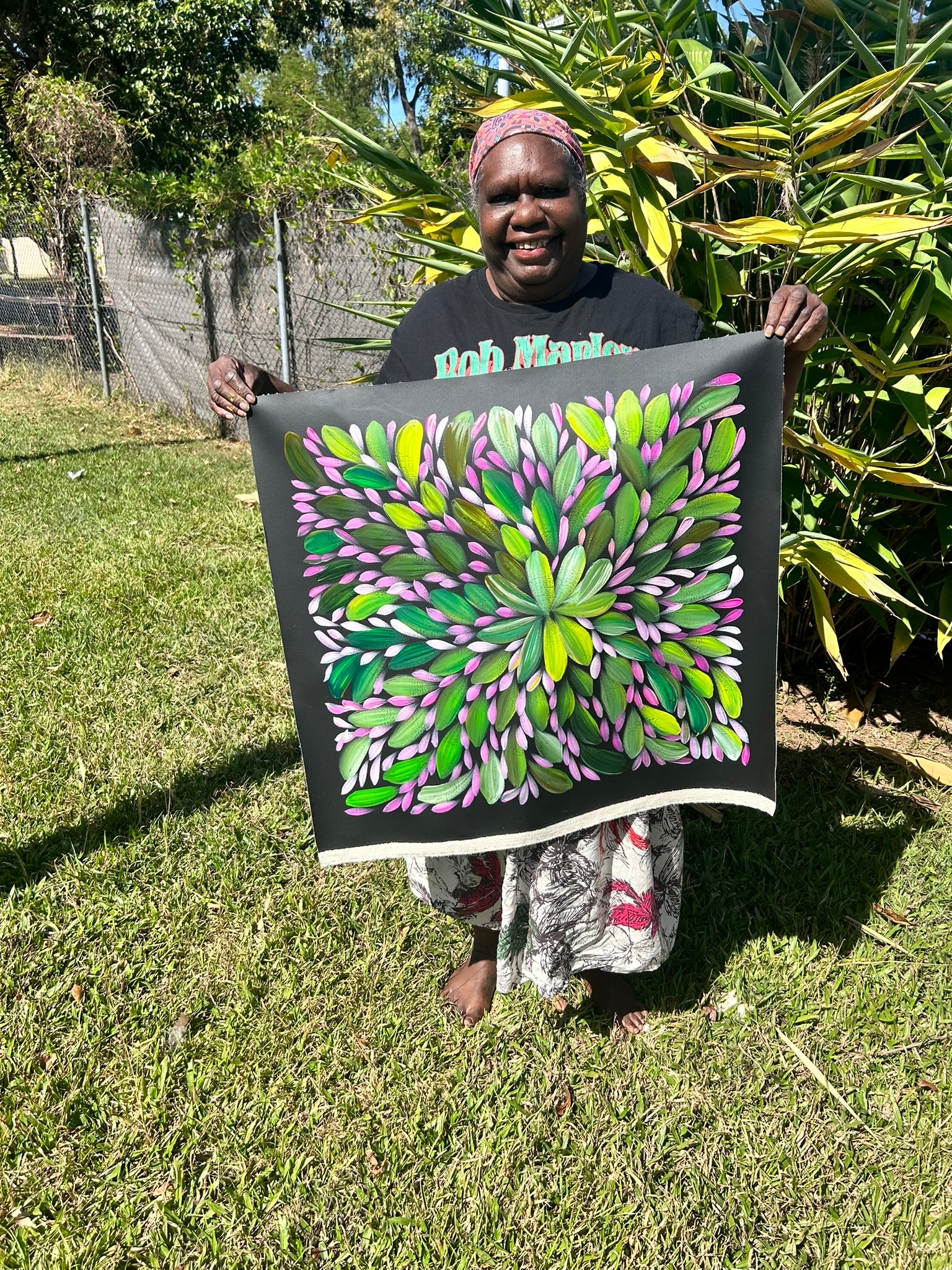 Louise Numina Napananka - Bush Medicine Leaves .49-5