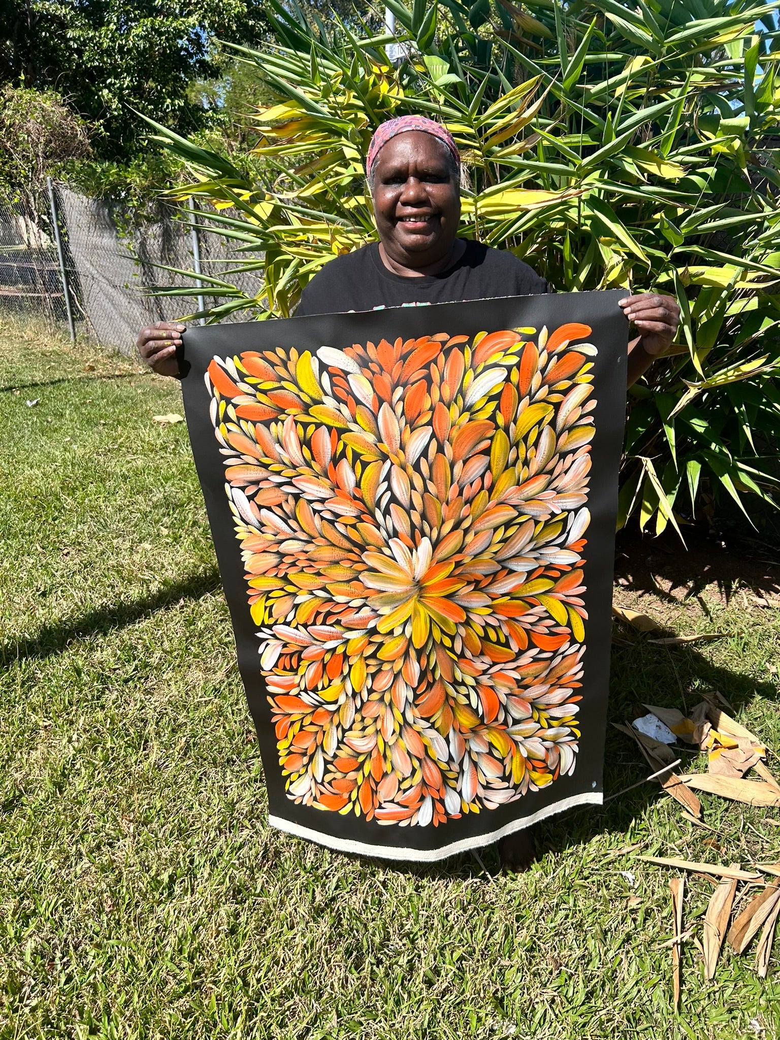 Louise Numina Napananka - Bush Medicine Leaves .49-6