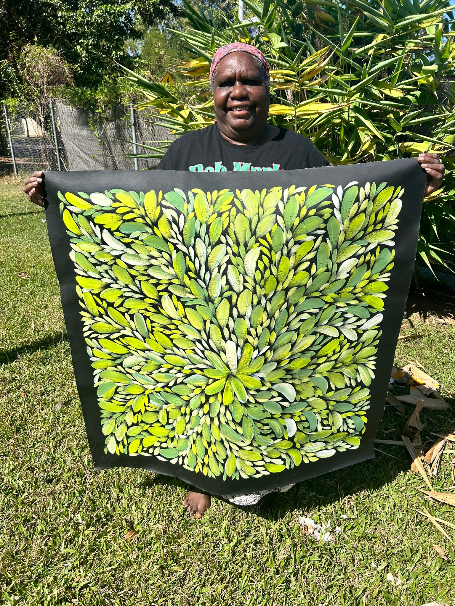 Louise Numina Napananka - Bush Medicine Leaves .49-8