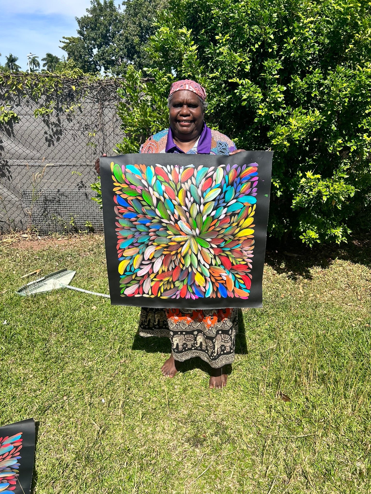 Louise Numina Napananka - Bush Medicine Leaves .49-12