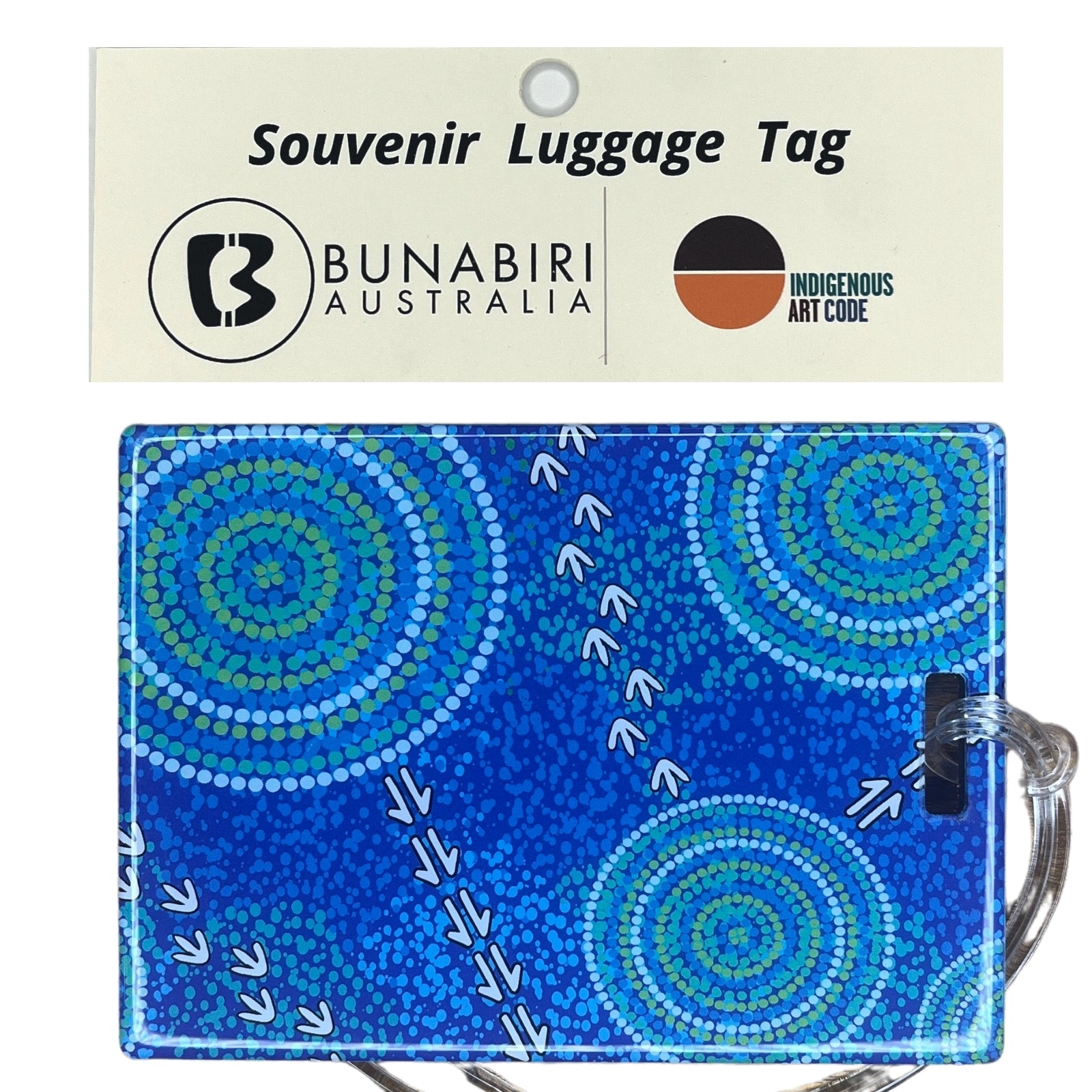 Luggage Tag - Luther Cora - Wet