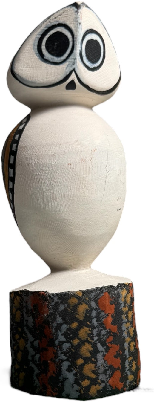Owl Carving (White|S) - Mario Munkara .050