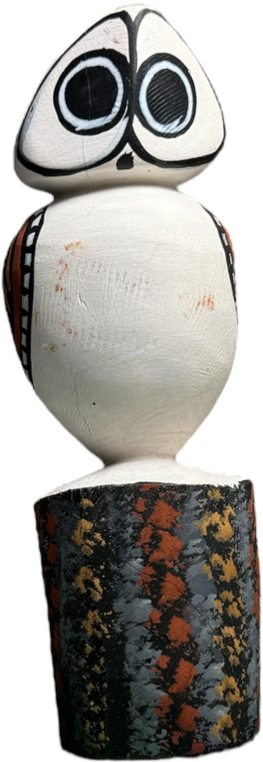 Owl Carving (White|S) - Mario Munkara .070