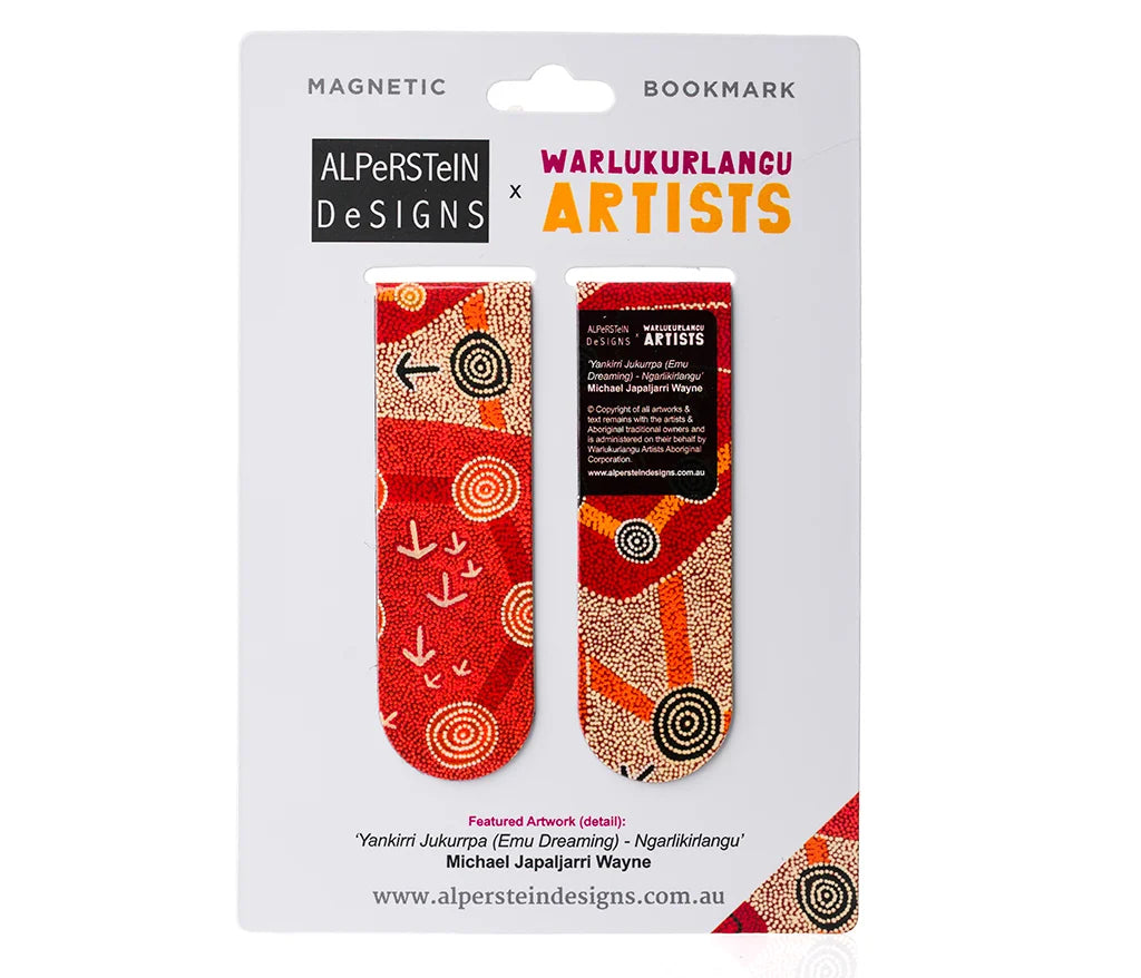Magnetic Bookmark - Michael Japaljarri Wayne