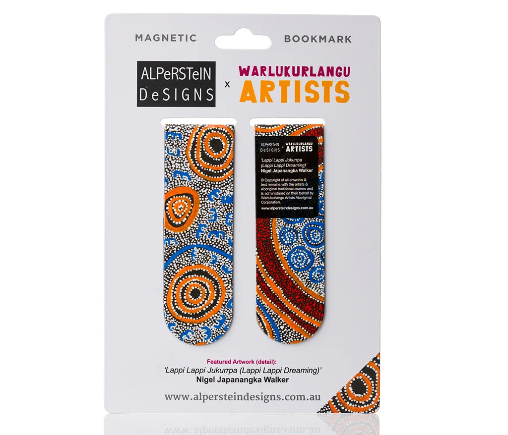 Magnetic Bookmark - Nigel Japanangka Walker