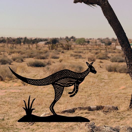 Metal Outdoor Art - Mick Harding - Kangaroo