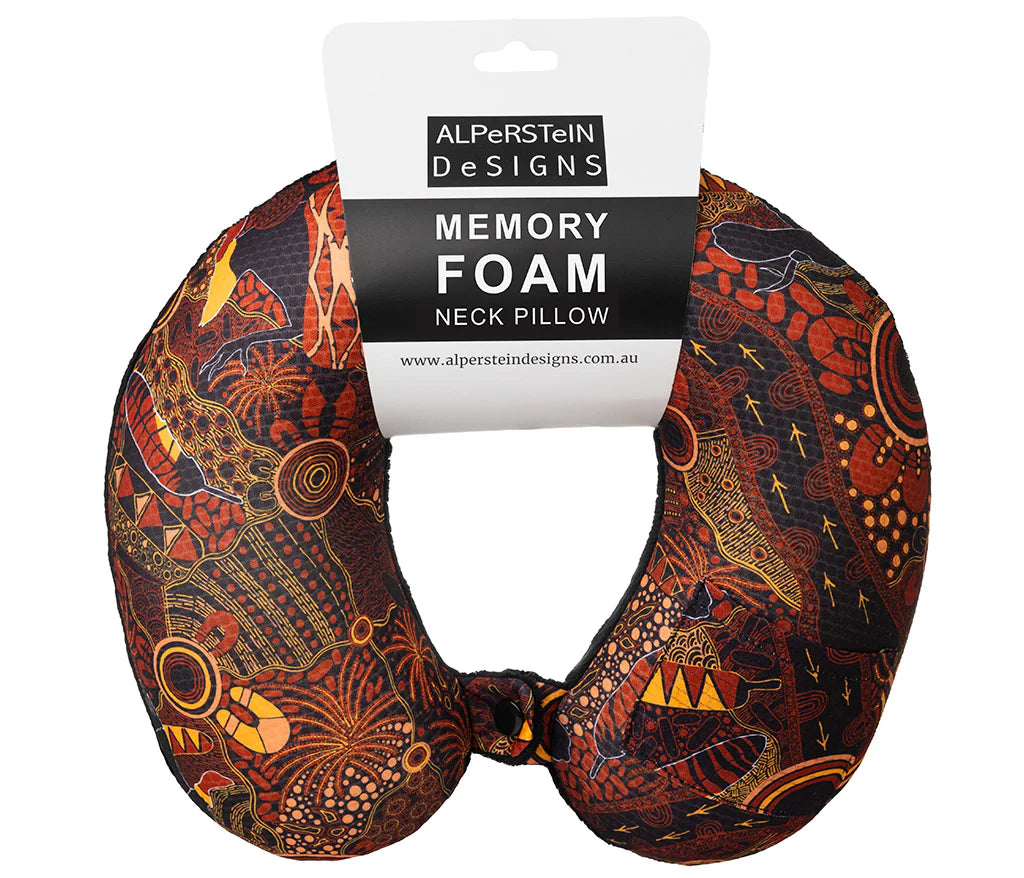 Travel Memory Foam Neck Pillow - Justin Butler