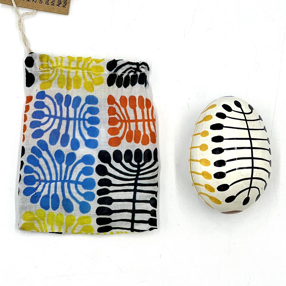 Ornamental Egg - Mitjili Napurrula - with bag