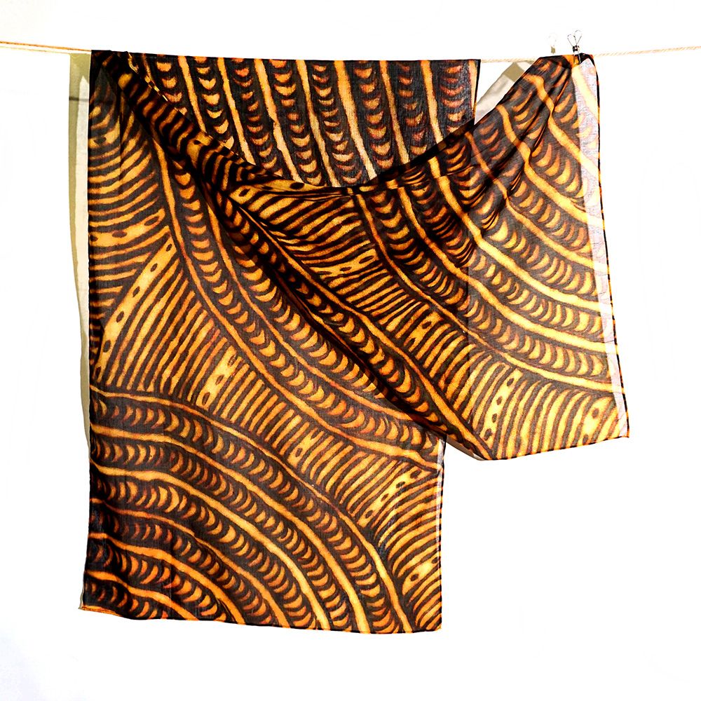 Organic Cotton Summer Scarf - Cynthia Burke