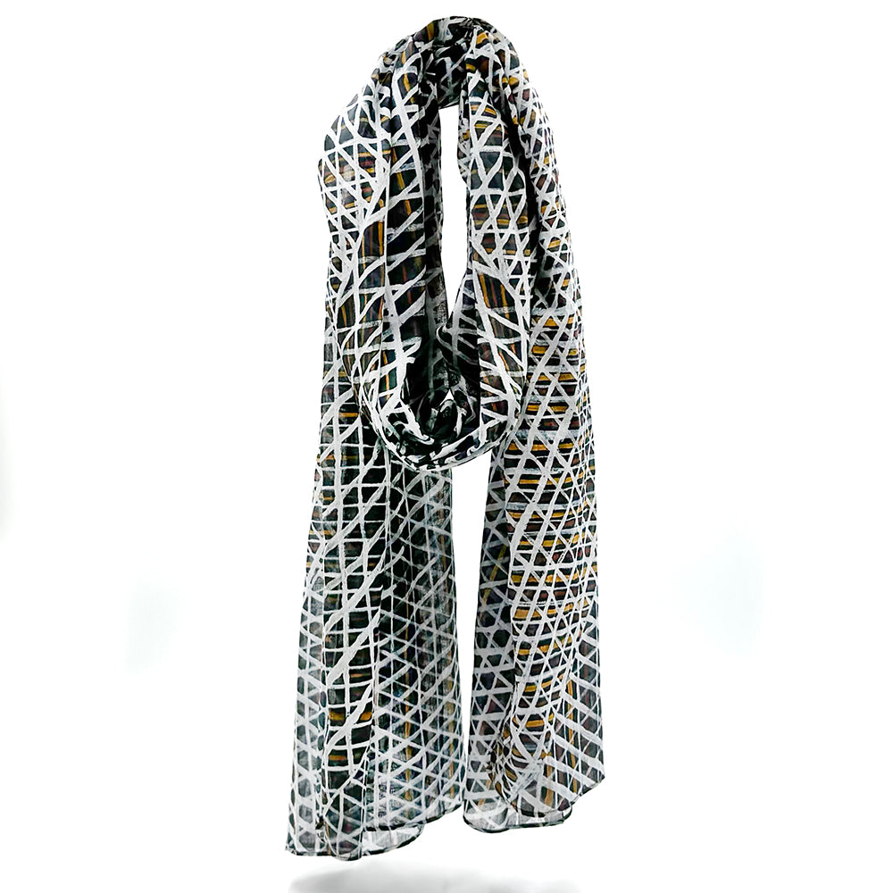 Organic Cotton Summer Scarf - Paulina Puruntatameri
