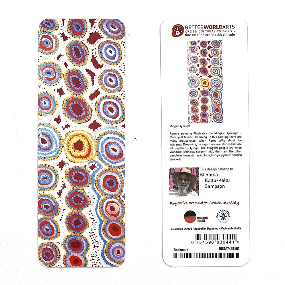 Paper Bookmark - Rama Kaltu-Kaltu Sampson