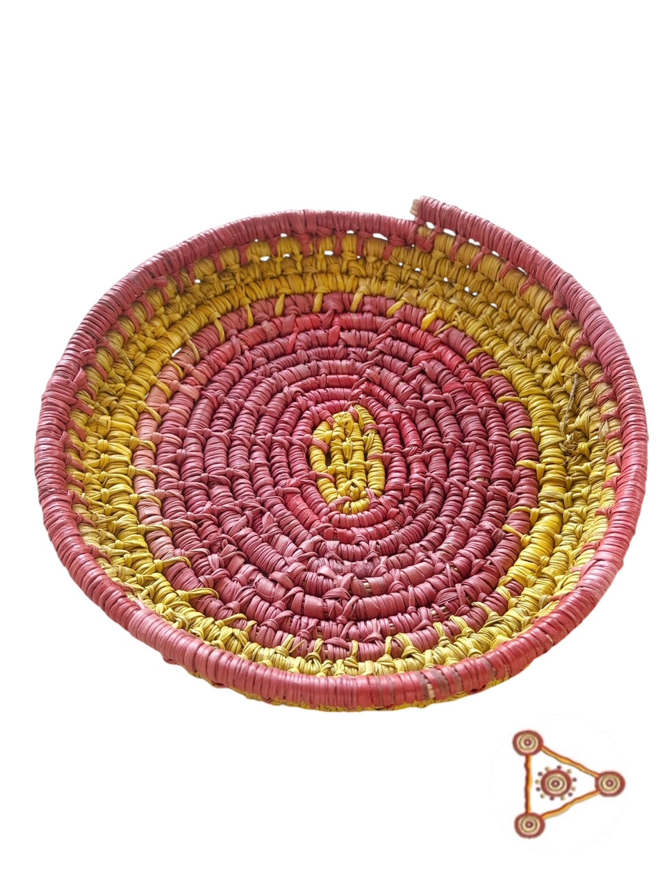Pandanus Tray Basket - Virginia Wilfred