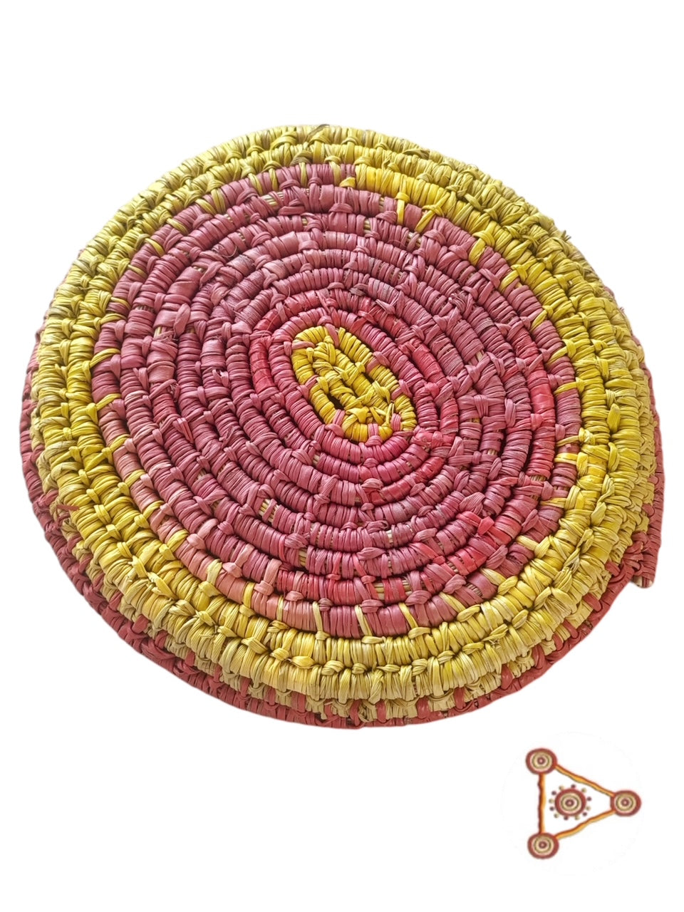 Pandanus Tray Basket - Virginia Wilfred