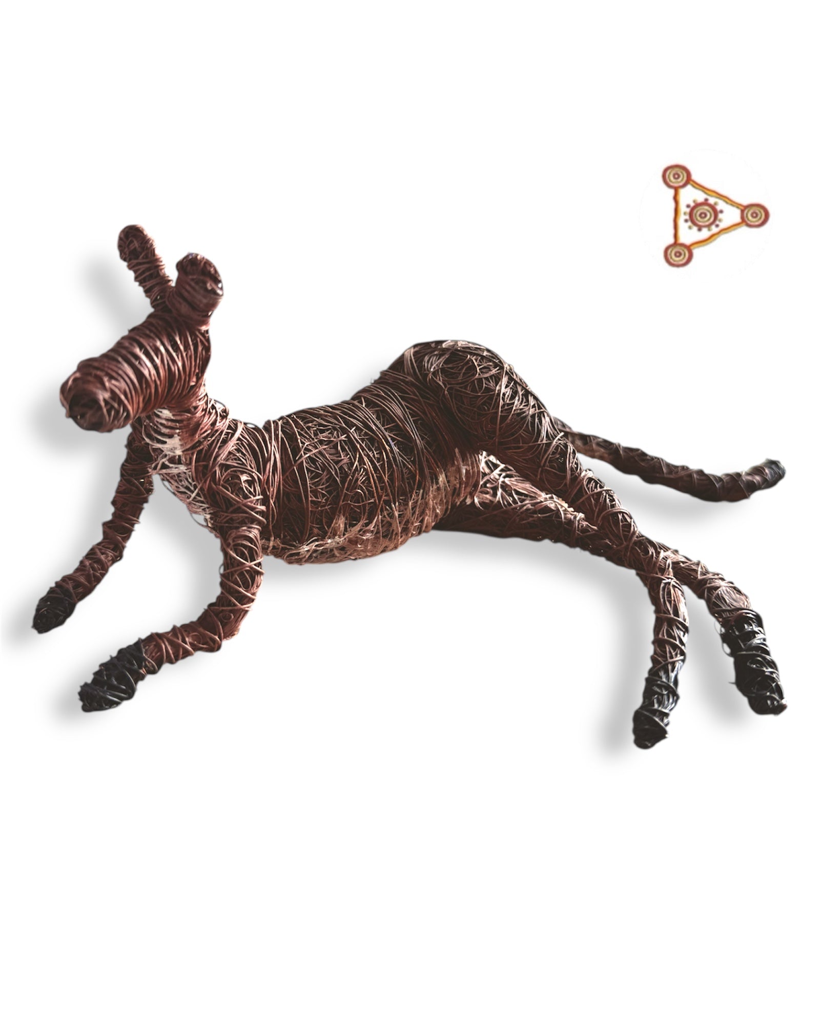 Sitting Wire Kangaroo (Red) – Johnny Young