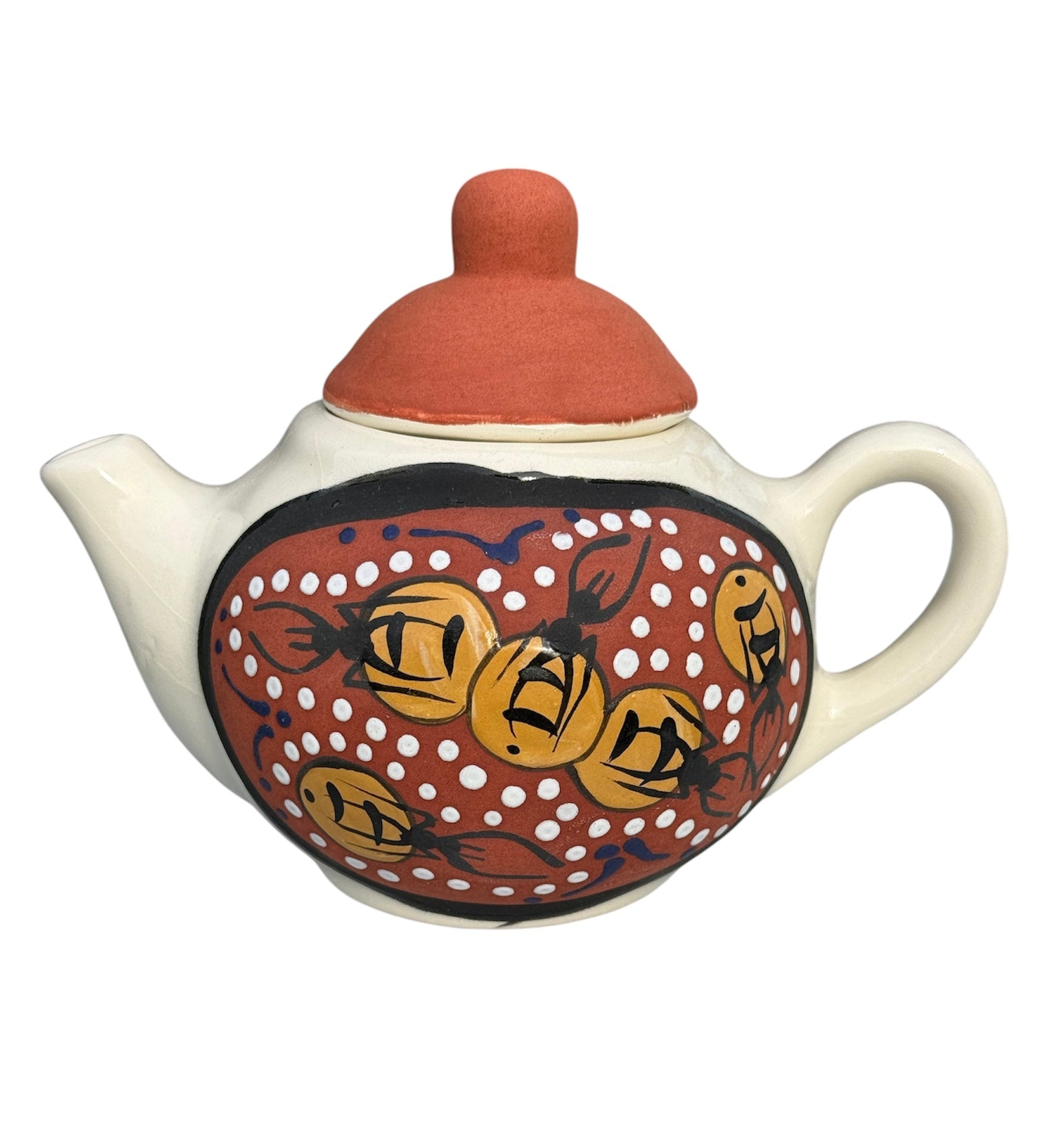 Tea Pot Small - Barbara Richards - Honey Ants .02