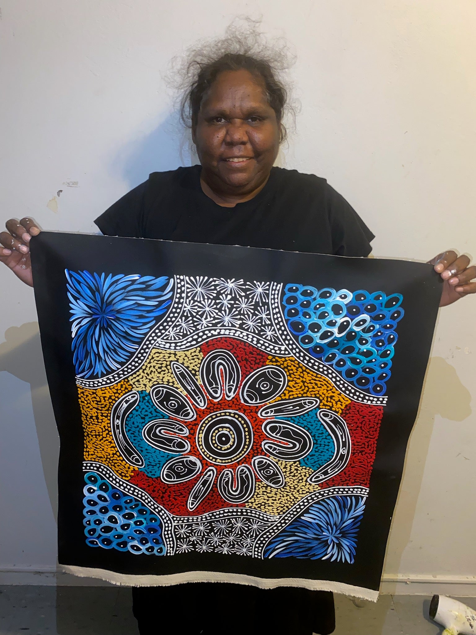 Sharon Numina - My Country Dreaming - 54x57cm .28-1