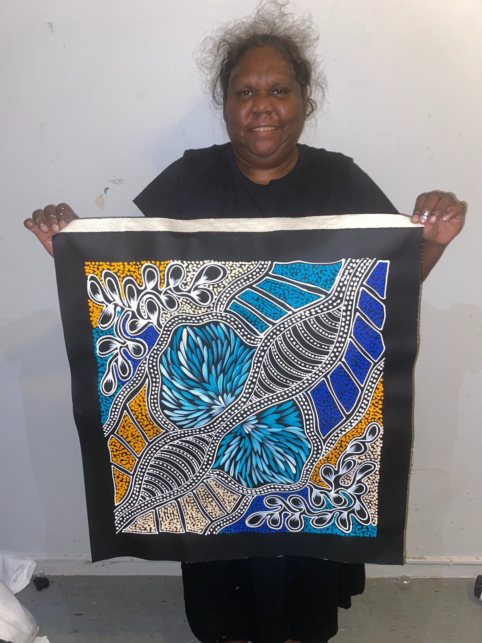 Sharon Numina - My Country Dreaming - 54x59cm .28-7