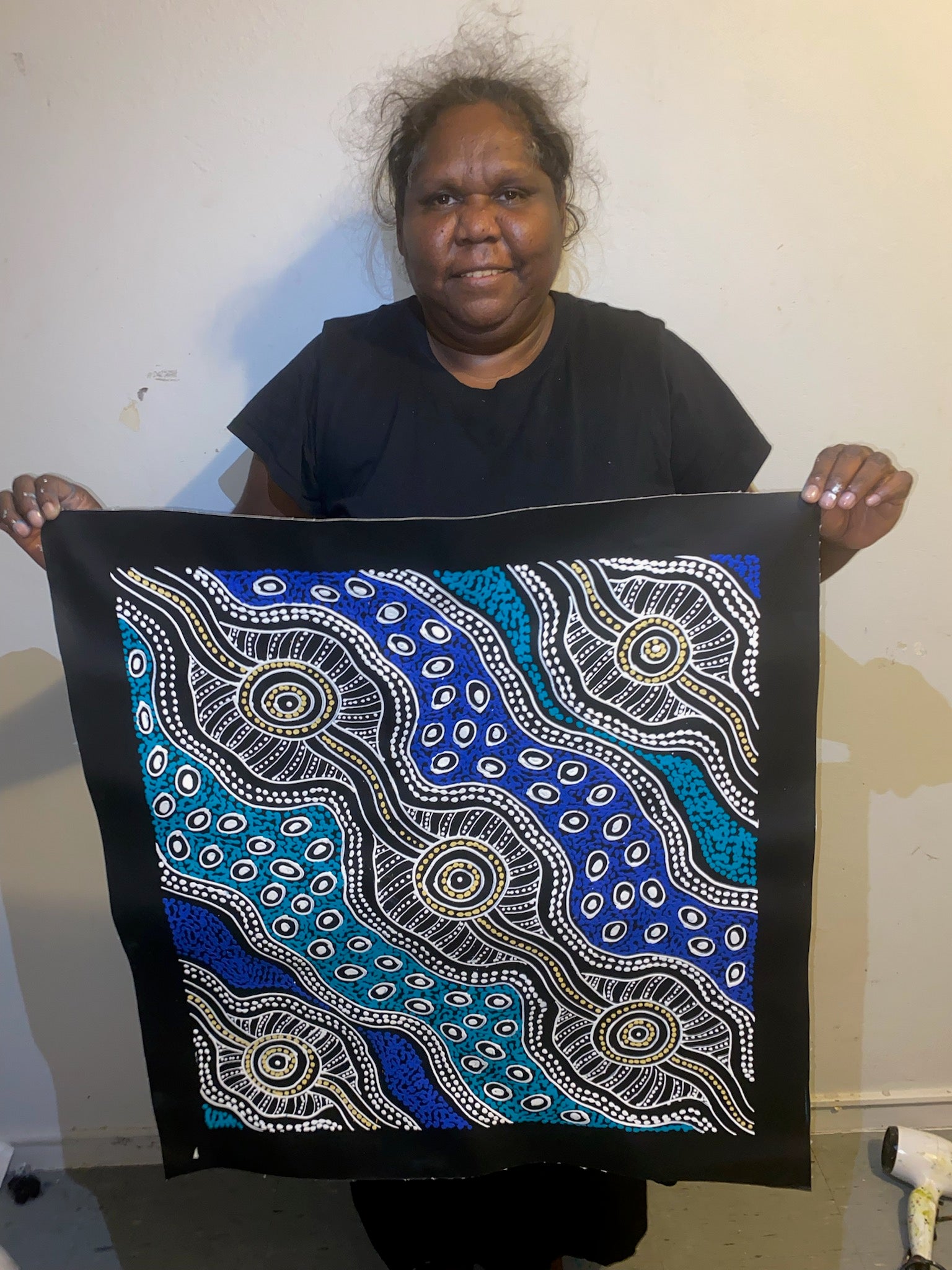 Sharon Numina - Emu Dreaming - 57x61cm .28-8