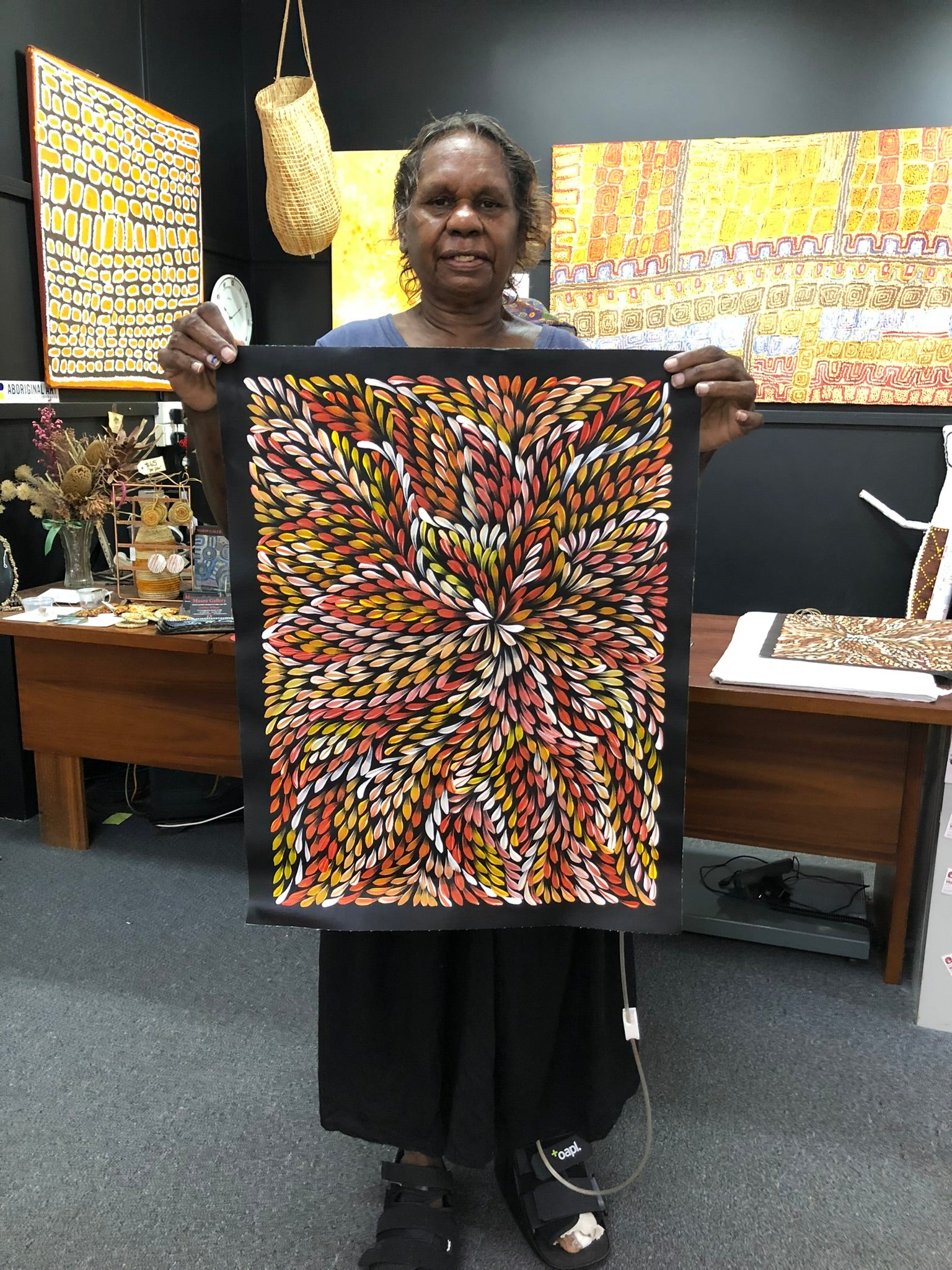 Caroline Numina - Bush Medicine Leaves .60-3