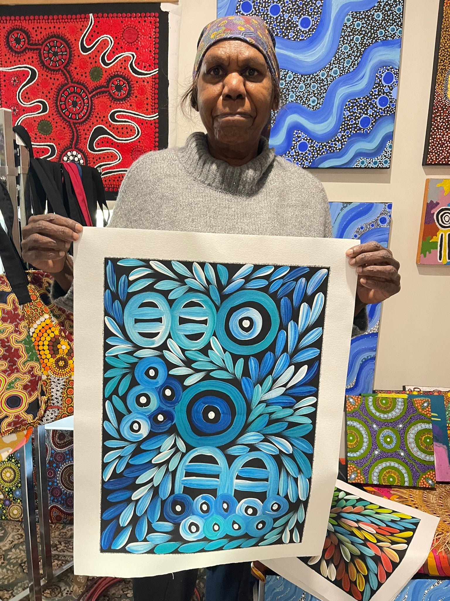 Jacinta Numina Waugh - Women Ceremony (Body Painting) .75-24